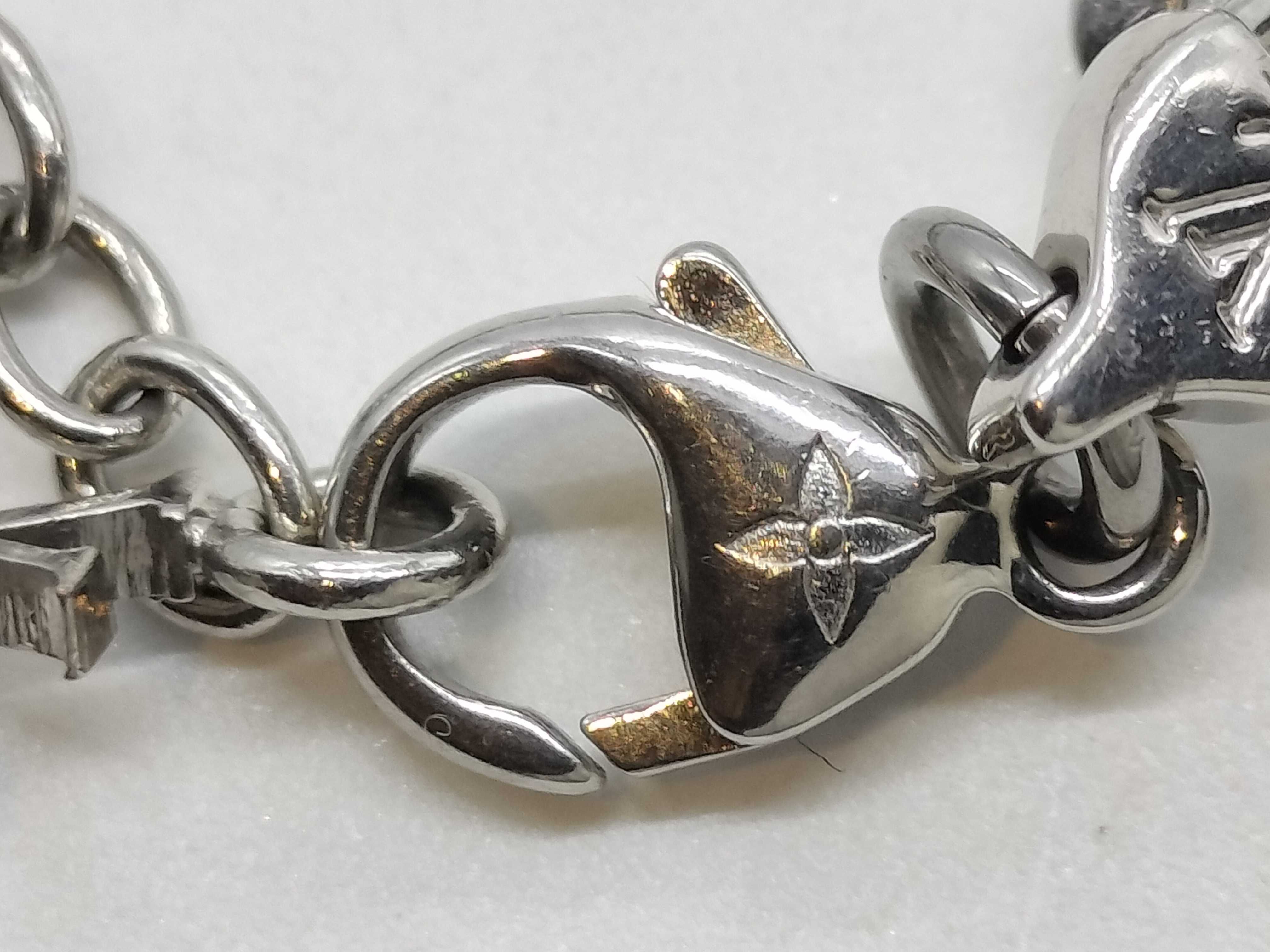 Monogram LV Logo Bracelet Bracelet/Bangle — view 3