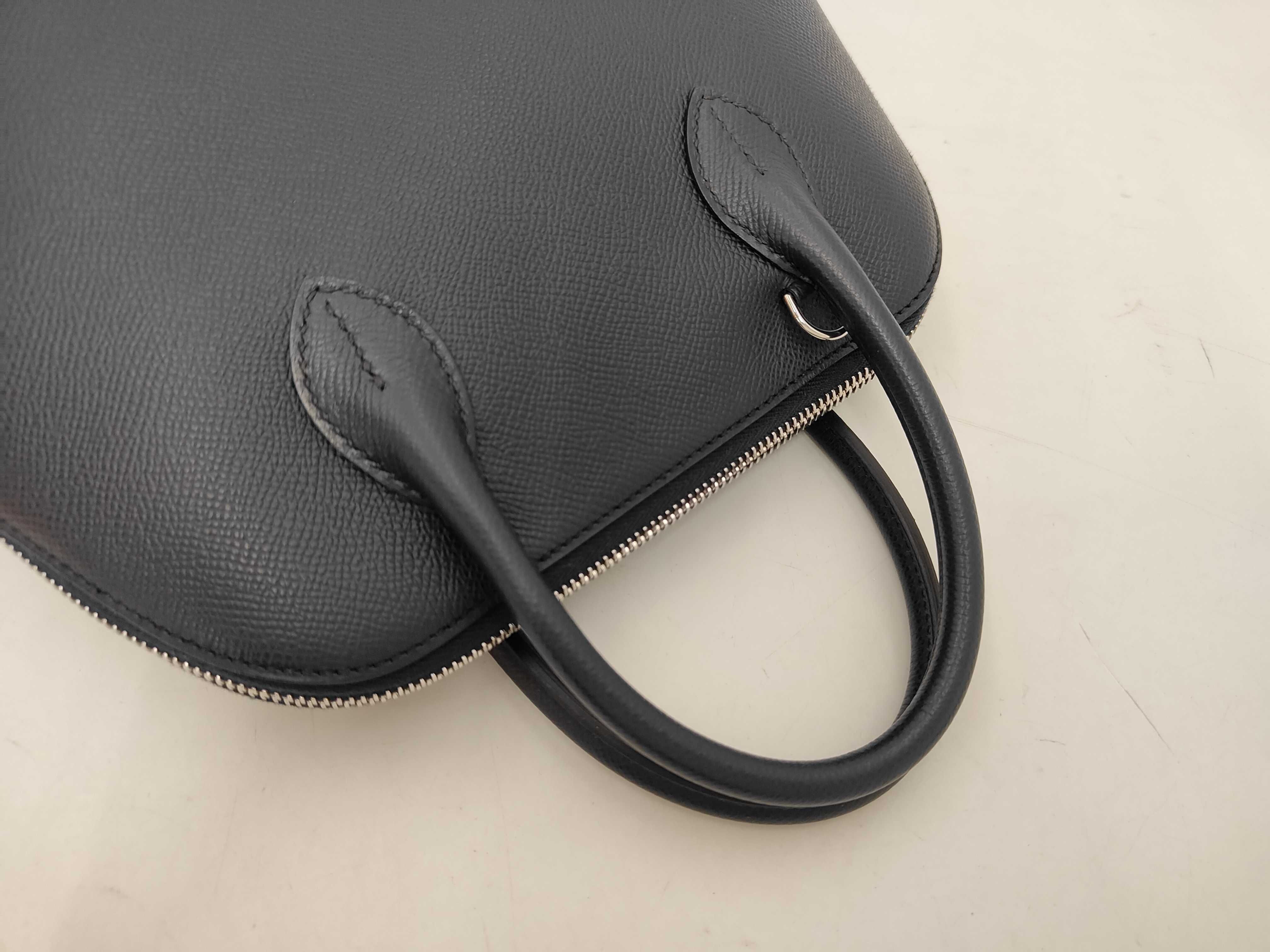 Bolide 25 1923 Veau Epsom Leather Handbag with W Stamp and Box — view 3