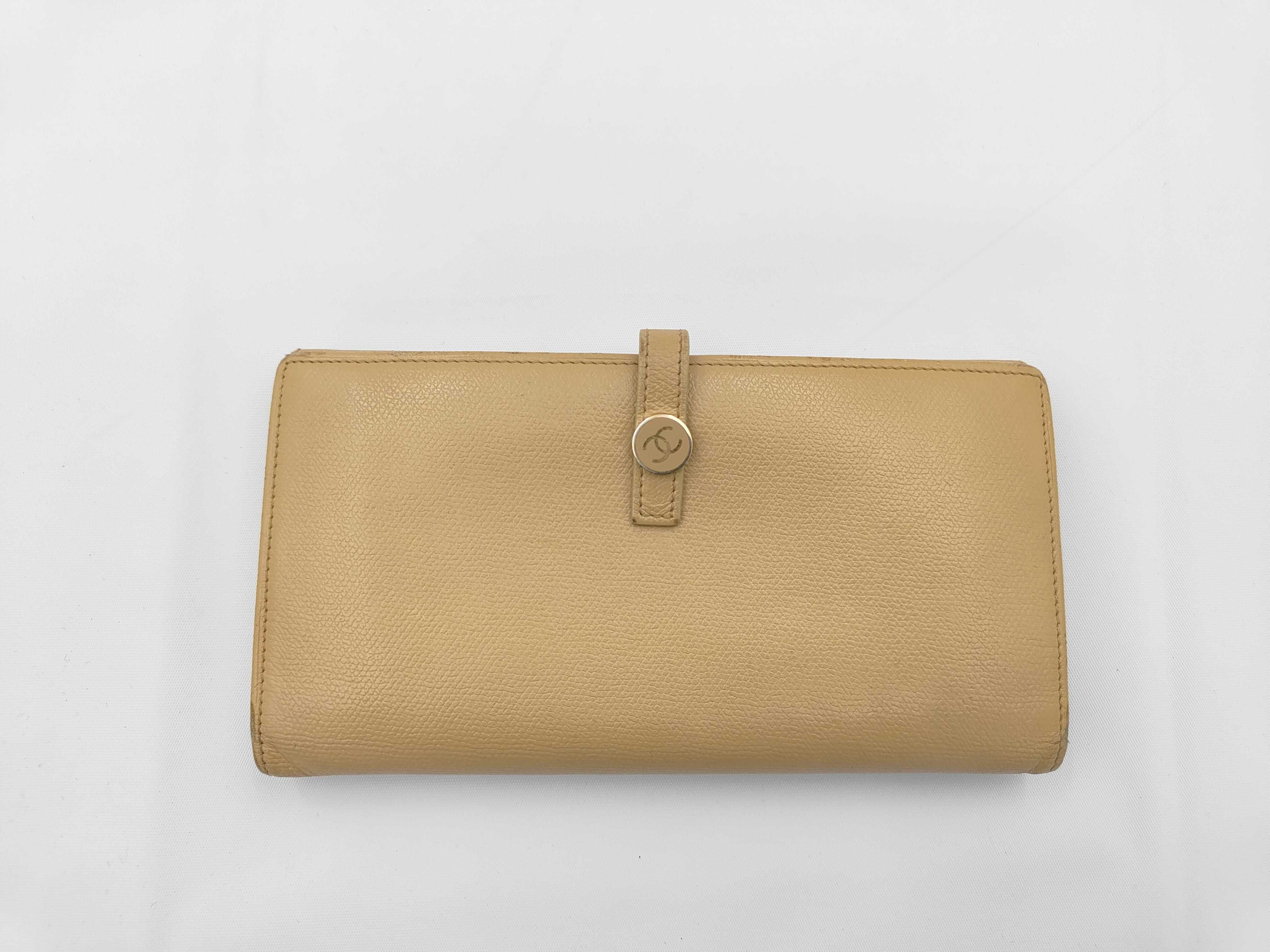 Coco Button Long Wallet