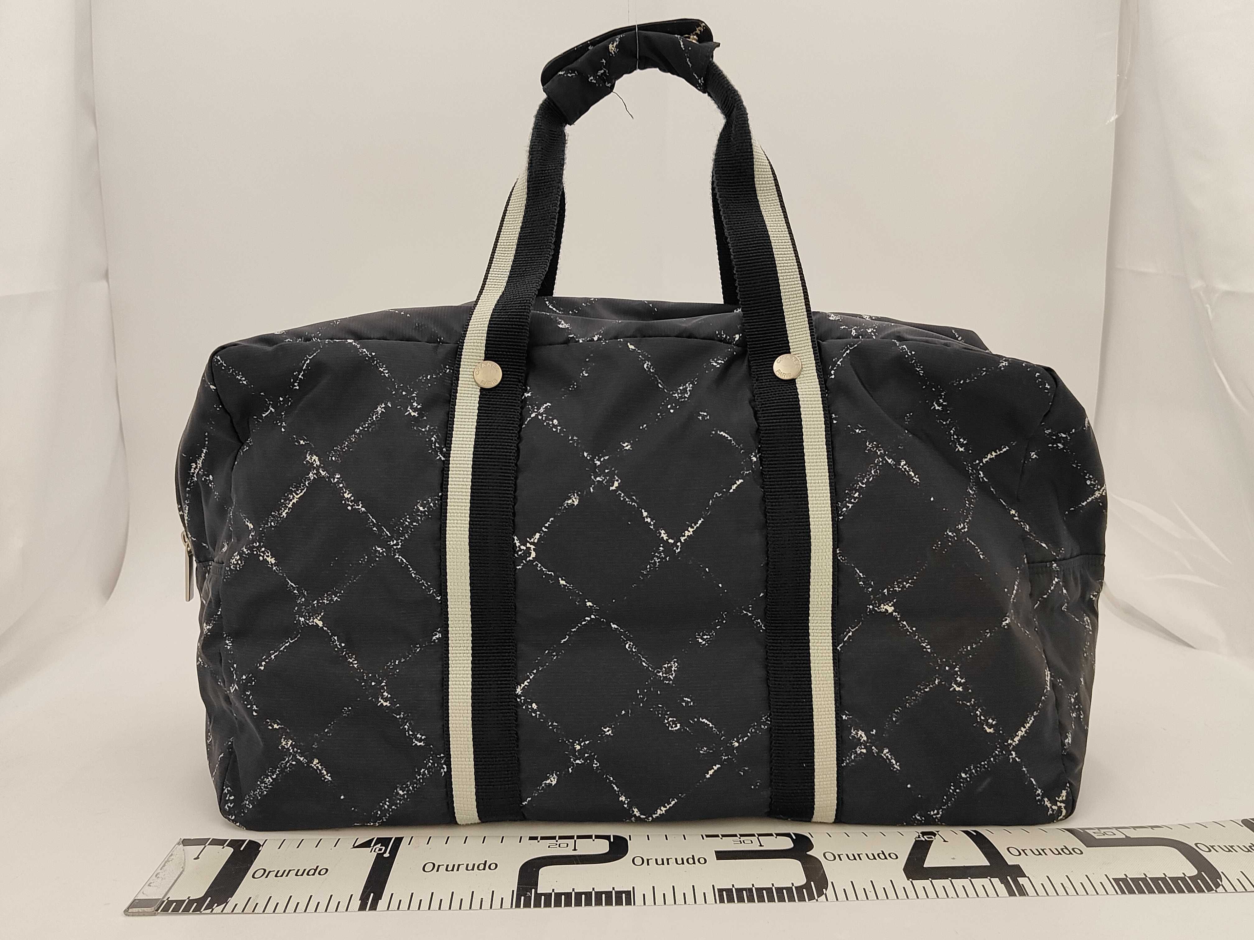 Old Travel Line Boston Bag Black Nylon 5664477 Boston Bag — view 2