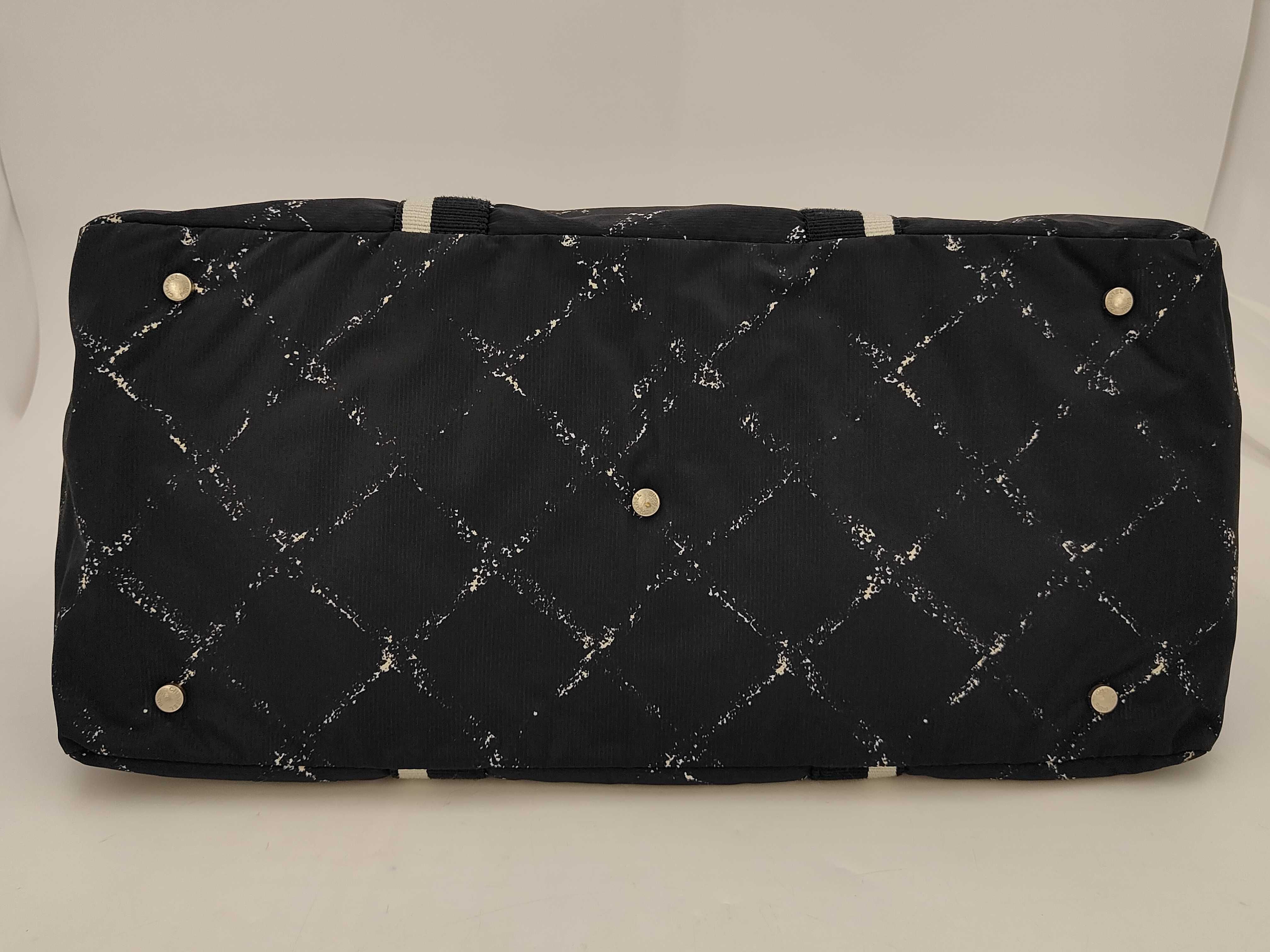 Old Travel Line Boston Bag Black Nylon 5664477 Boston Bag — view 4