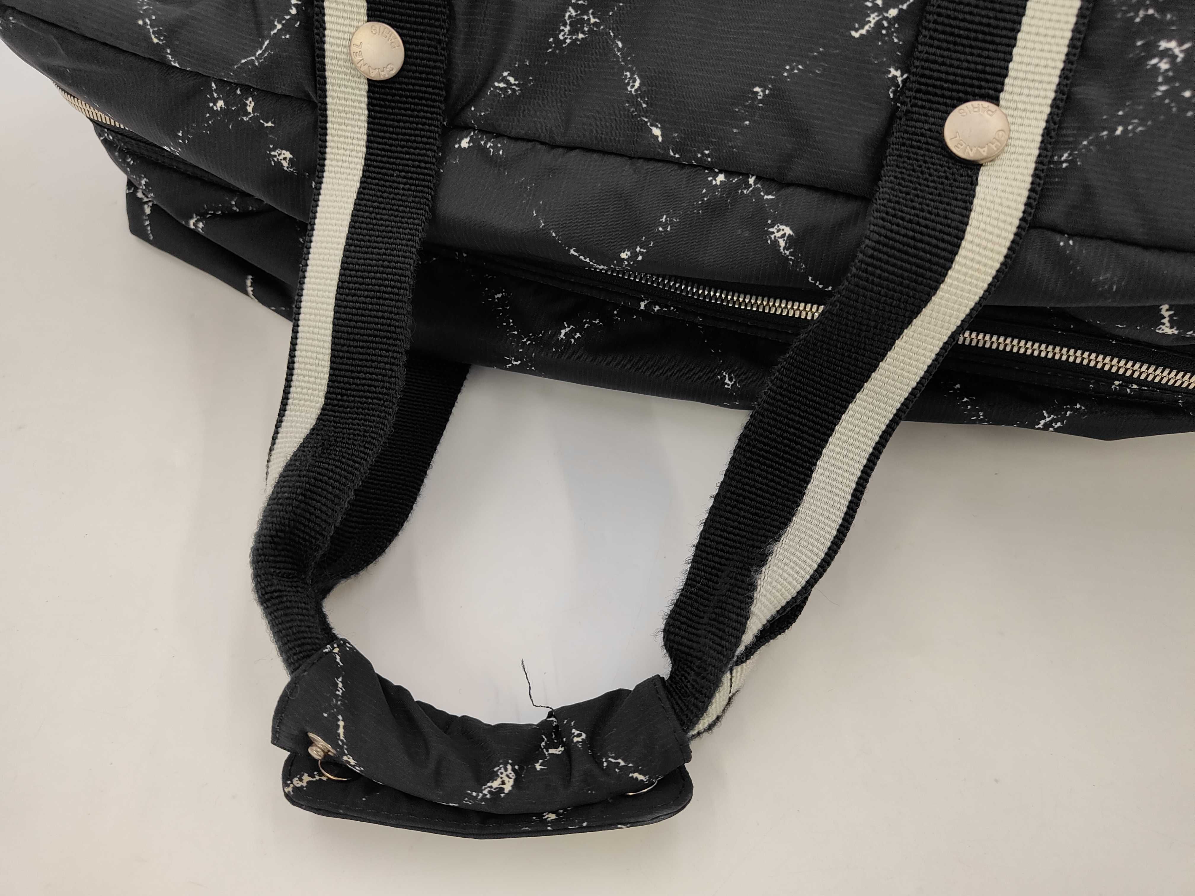 Old Travel Line Boston Bag Black Nylon 5664477 Boston Bag — view 5