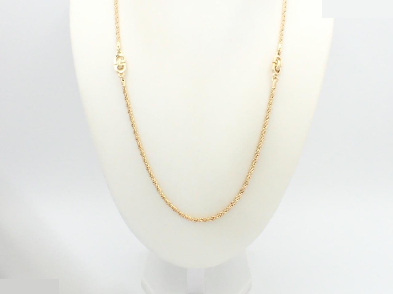 Other lines: Precious metal necklaces and pendants, total length approximately 90 cm. — view 2