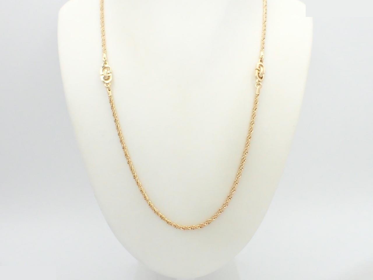 Other lines: Precious metal necklaces and pendants, total length approximately 90 cm. — view 3