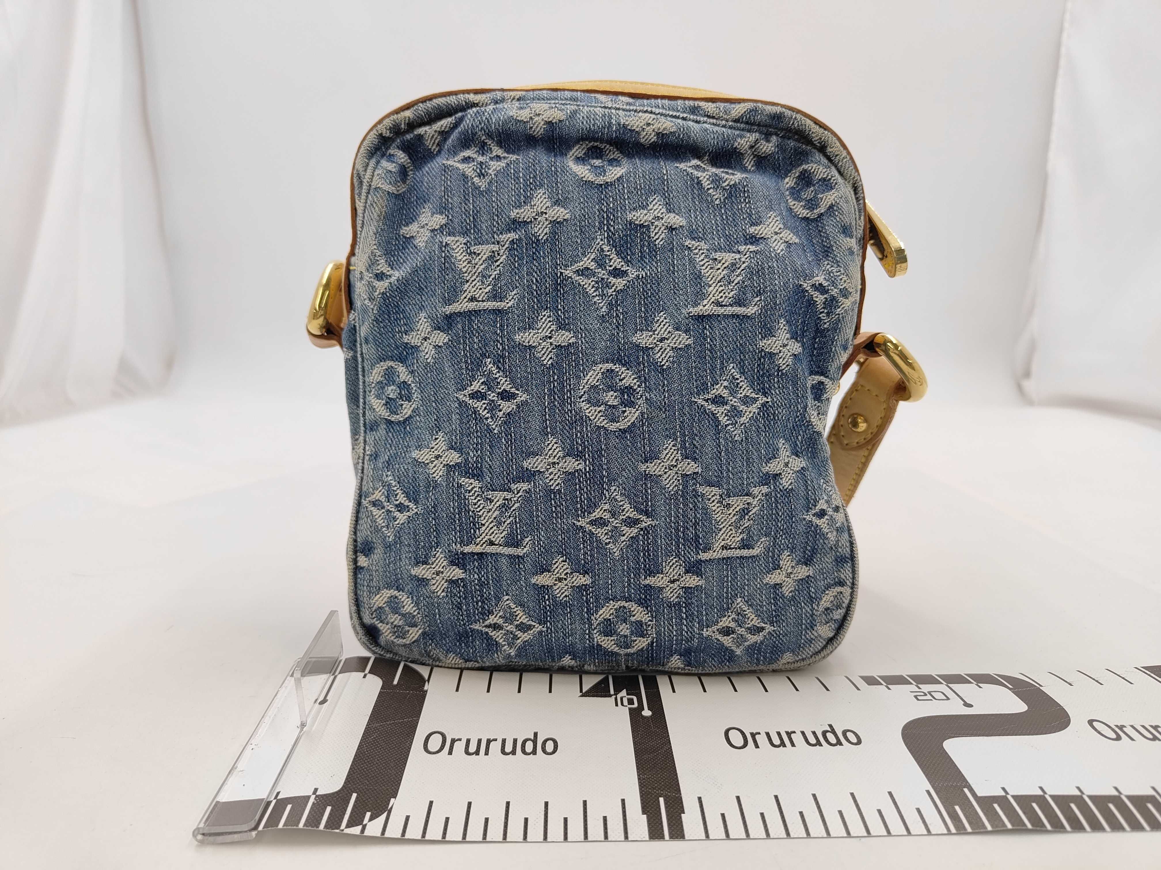 LV Monogram Denim Camera Bag Blue GV M95348 SR0067 Shoulder Bag — view 2