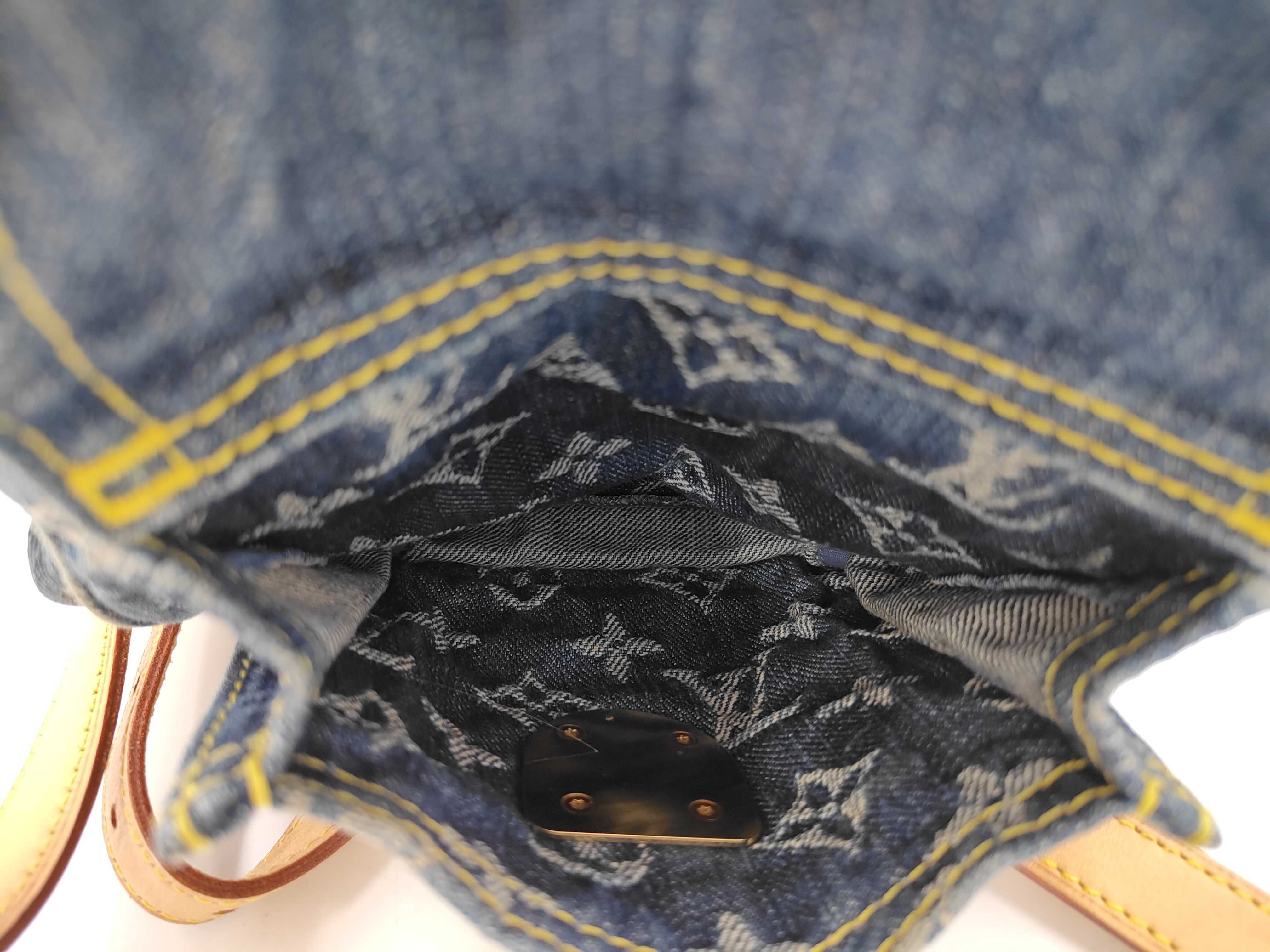 LV Monogram Denim Camera Bag Blue GV M95348 SR0067 Shoulder Bag — view 11