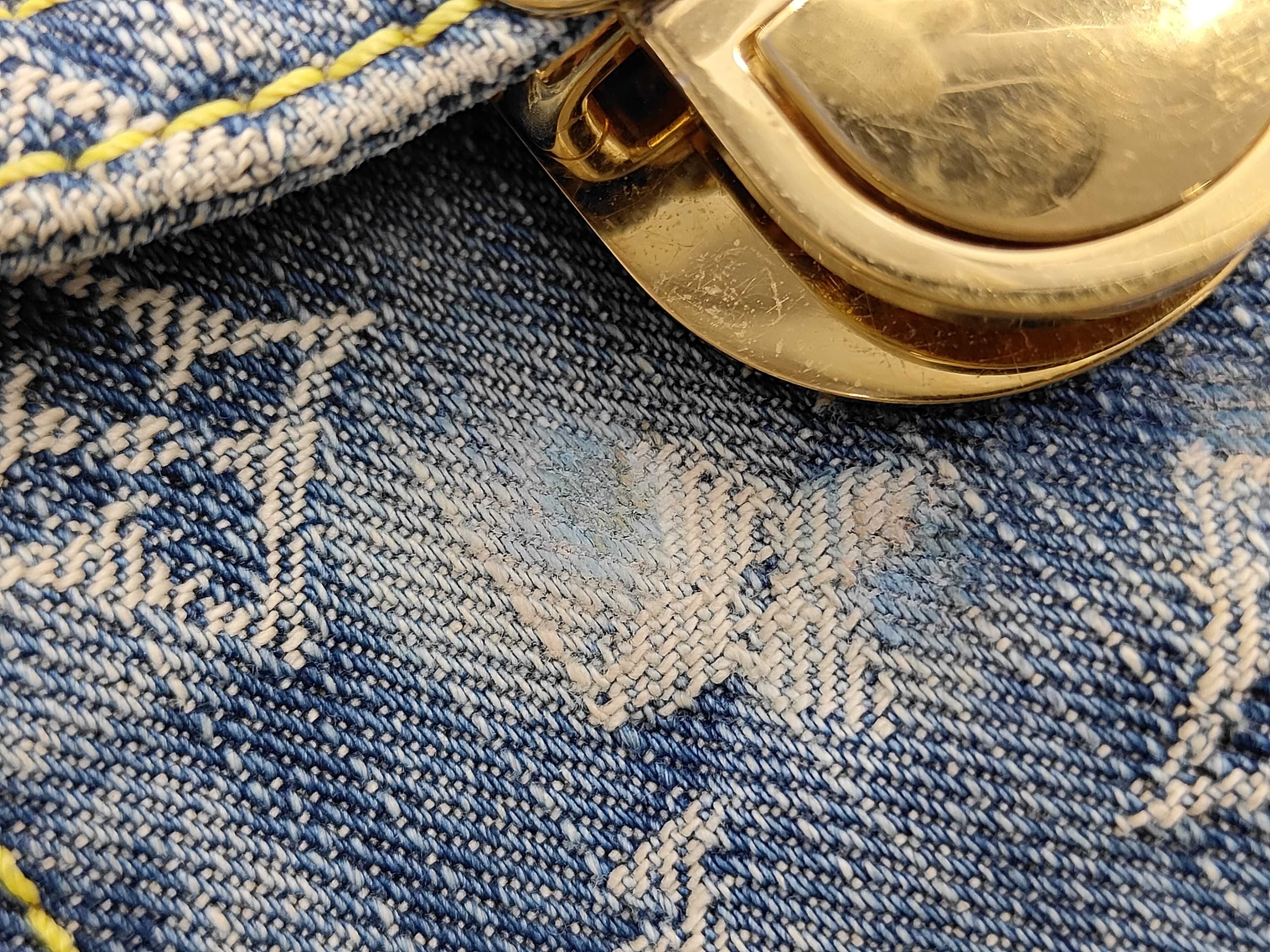 LV Monogram Denim Camera Bag Blue GV M95348 SR0067 Shoulder Bag — view 12