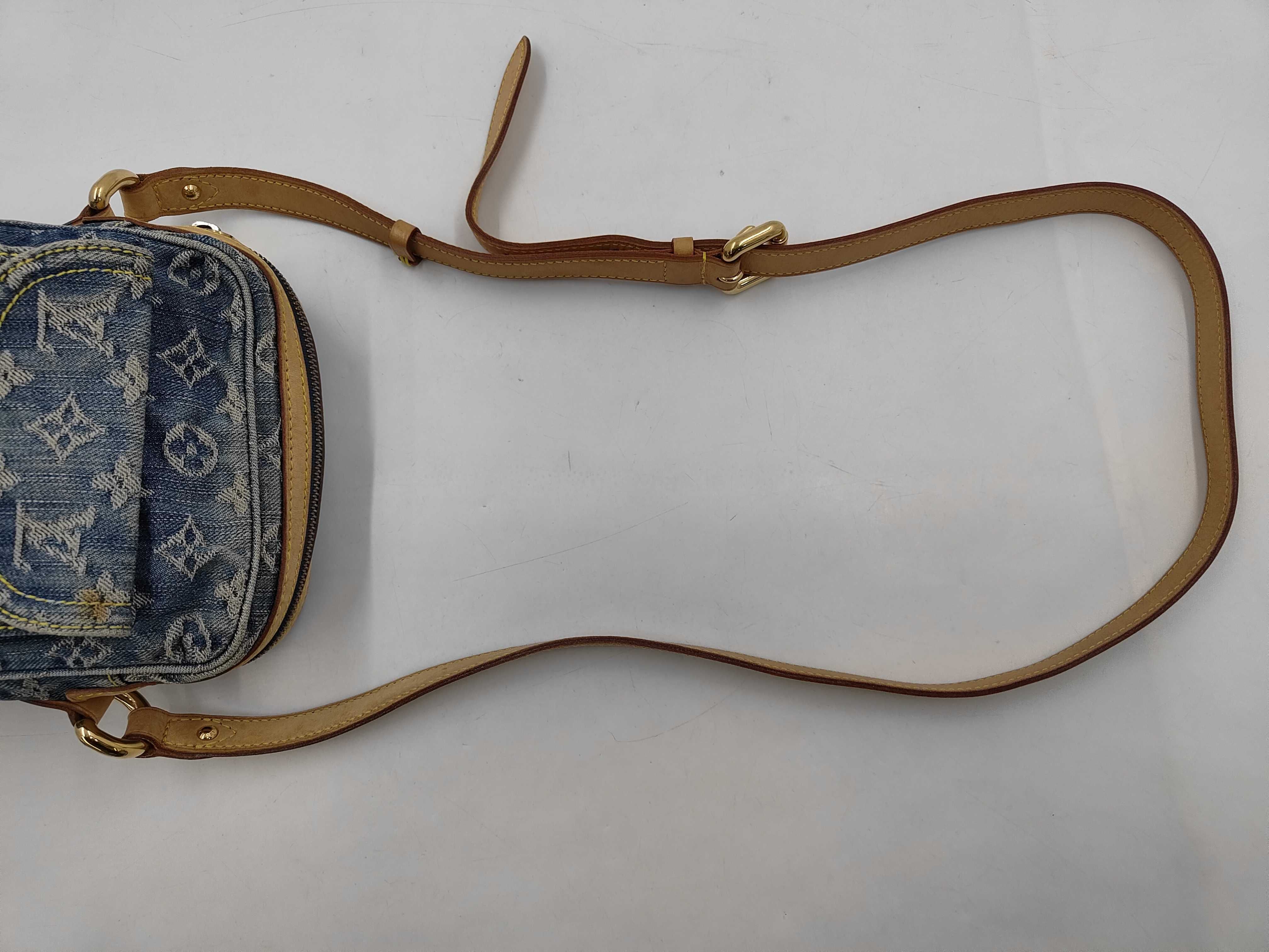 LV Monogram Denim Camera Bag Blue GV M95348 SR0067 Shoulder Bag — view 3