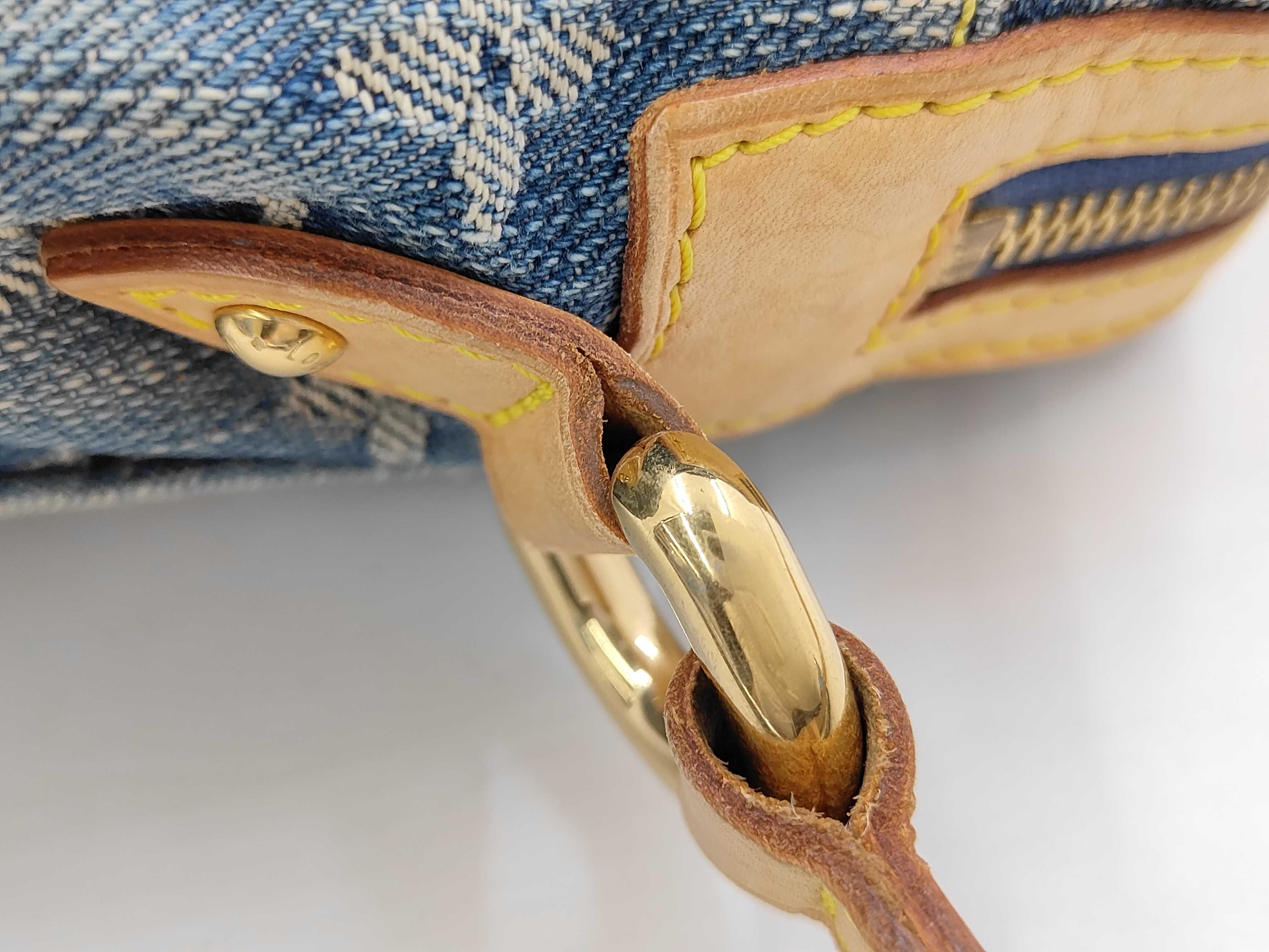 LV Monogram Denim Camera Bag Blue GV M95348 SR0067 Shoulder Bag — view 5