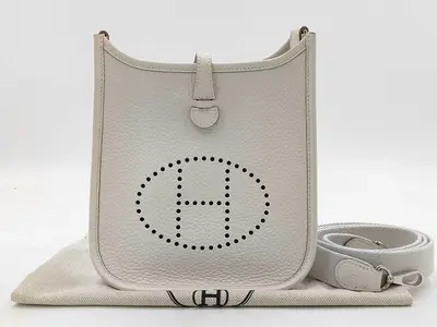 Evelyn Bag EVELYN TPM White Stamp W Shoulder Bag