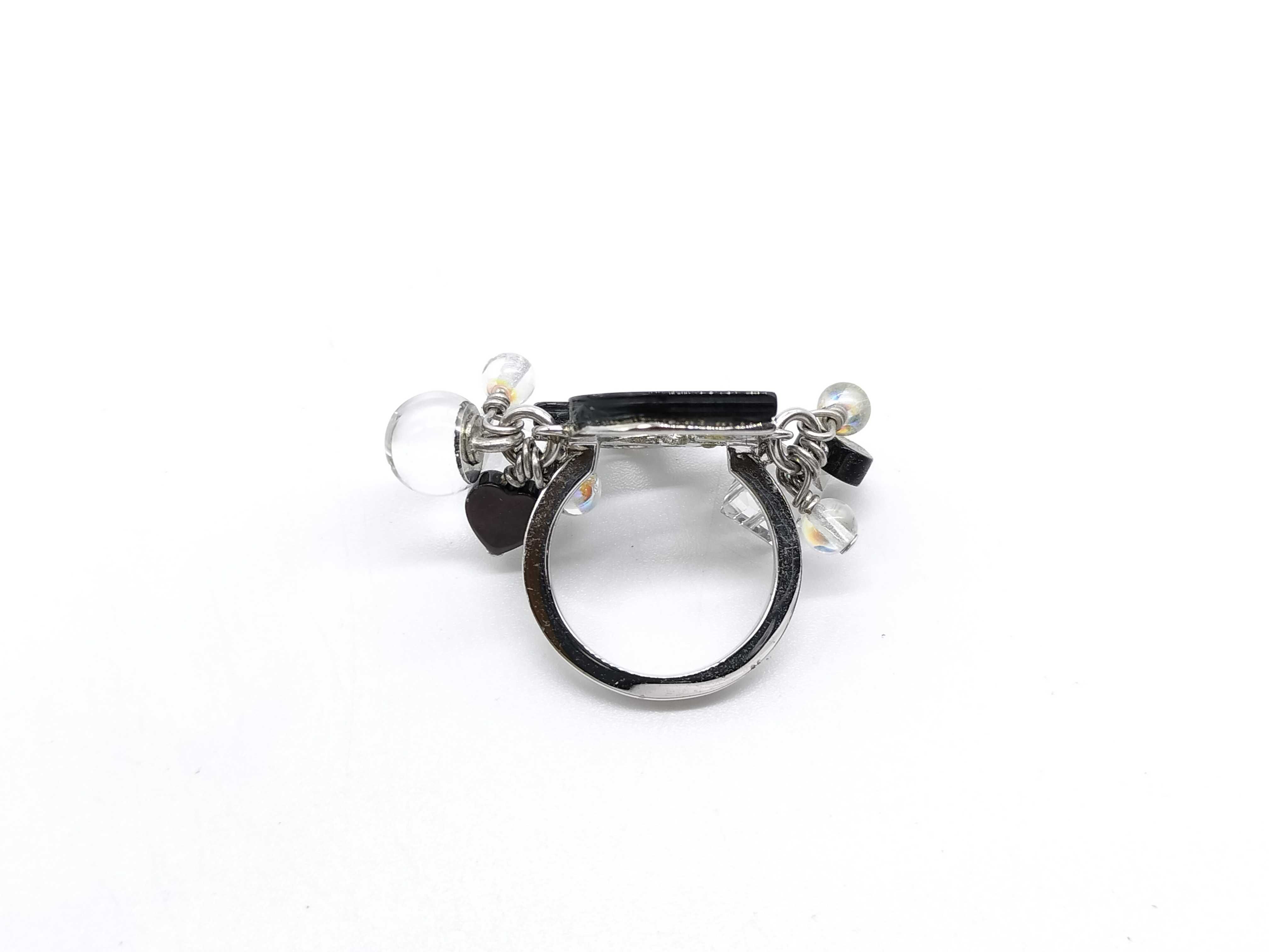Ring Logo Heart Stone Ring — view 5