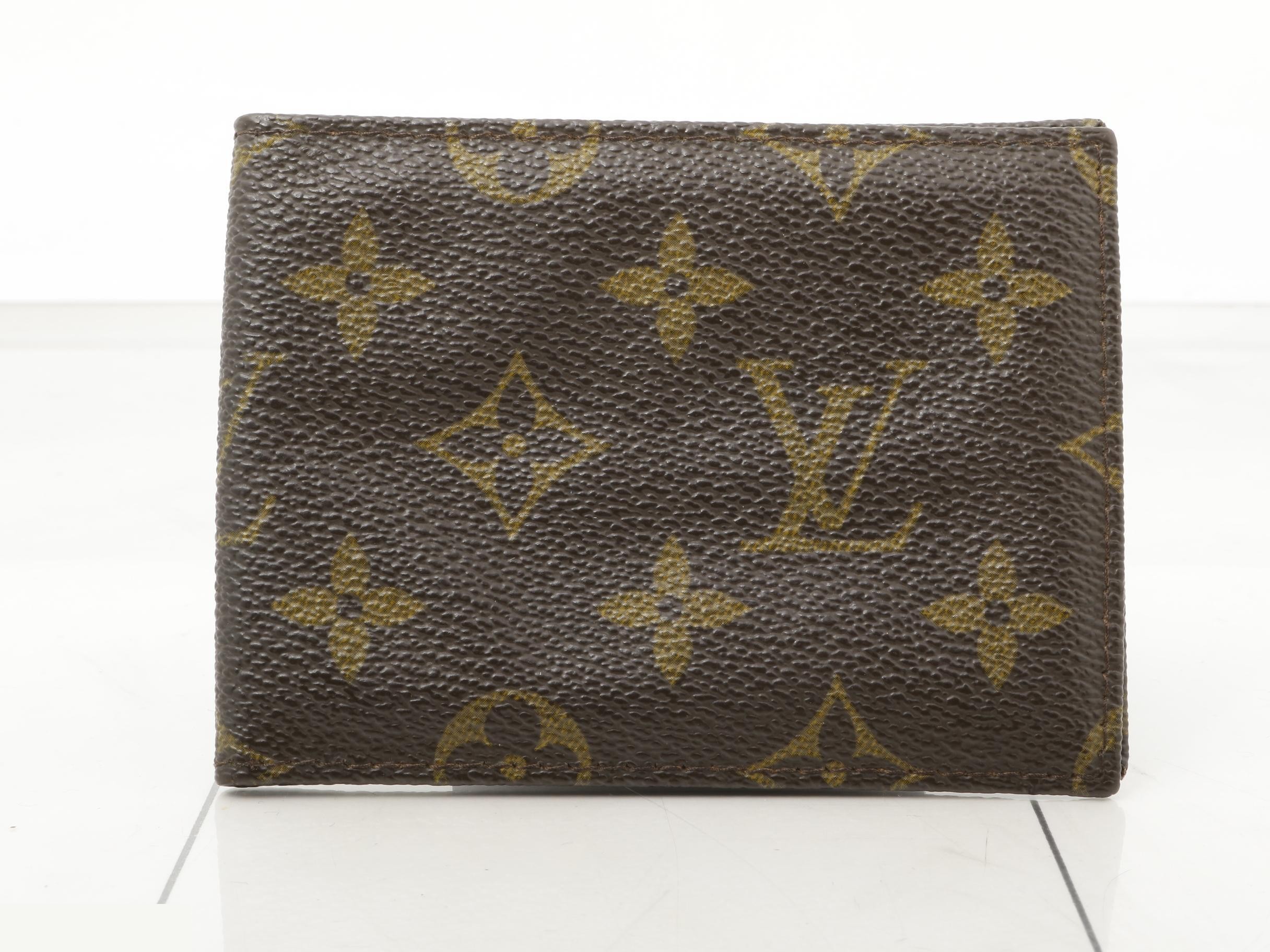 Monogram card case