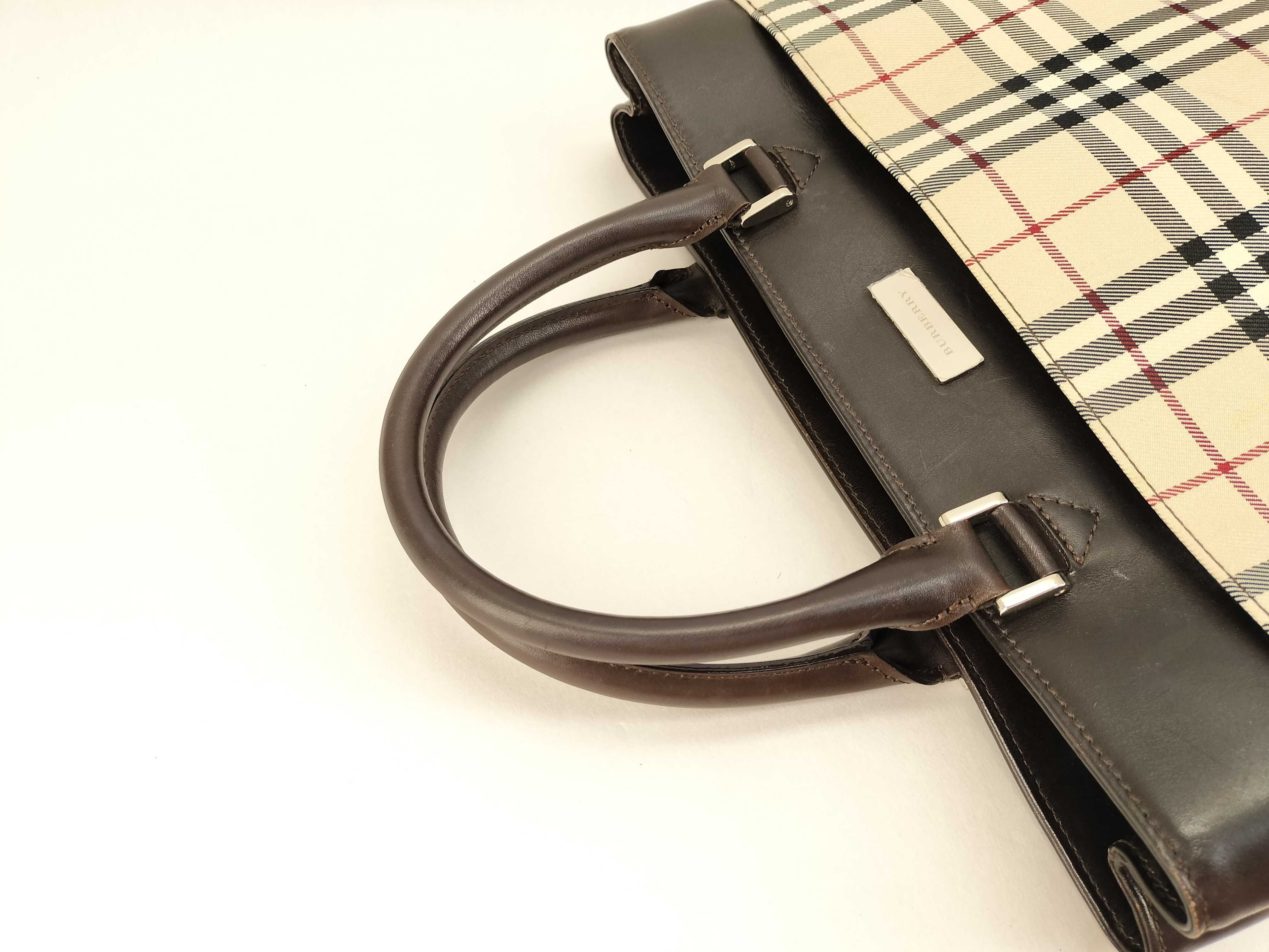 tote bag, Nova check handbag — view 3