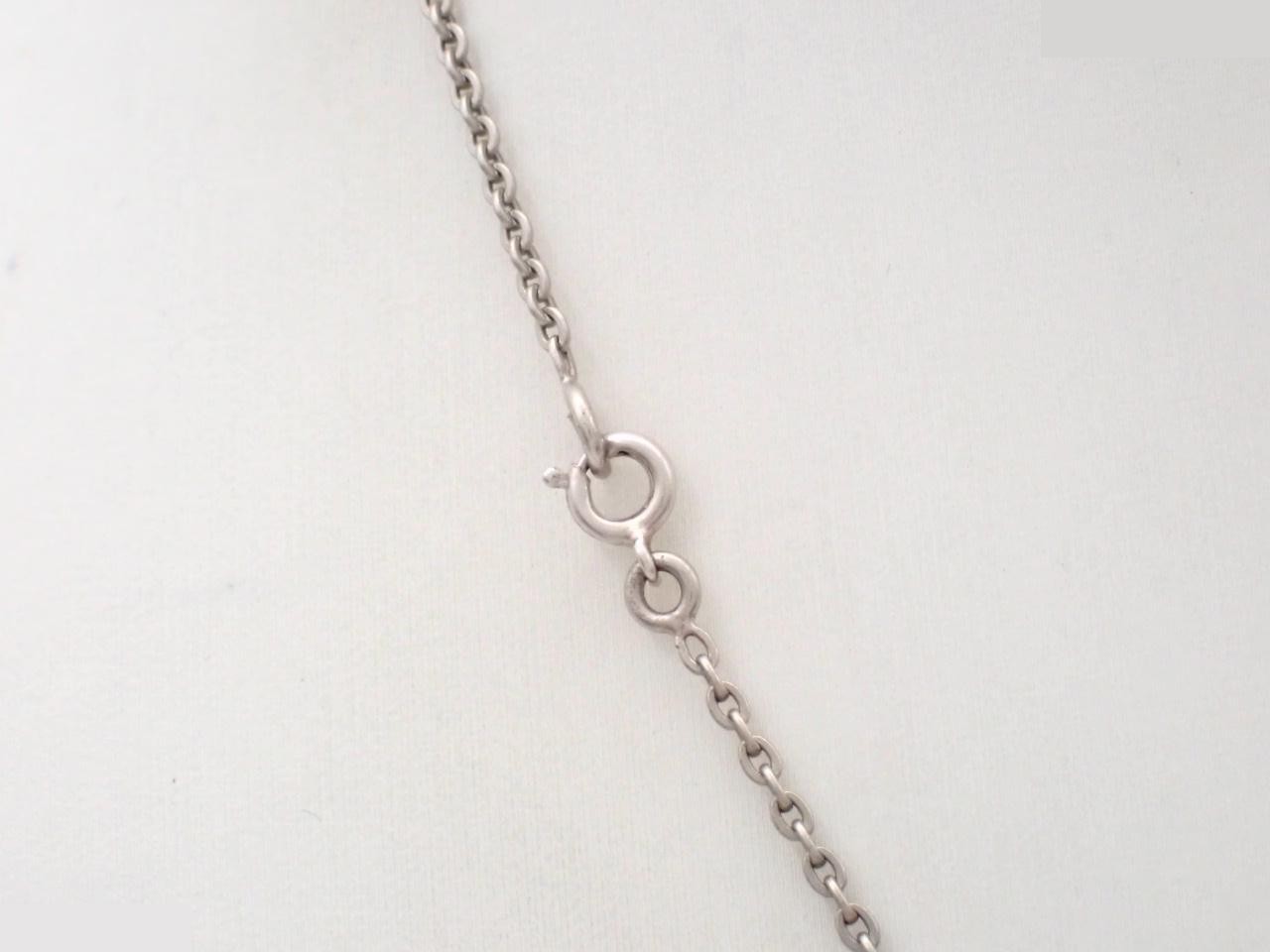 Coco Mark Rhinestone Necklace, Chain approx. 42cm — view 2