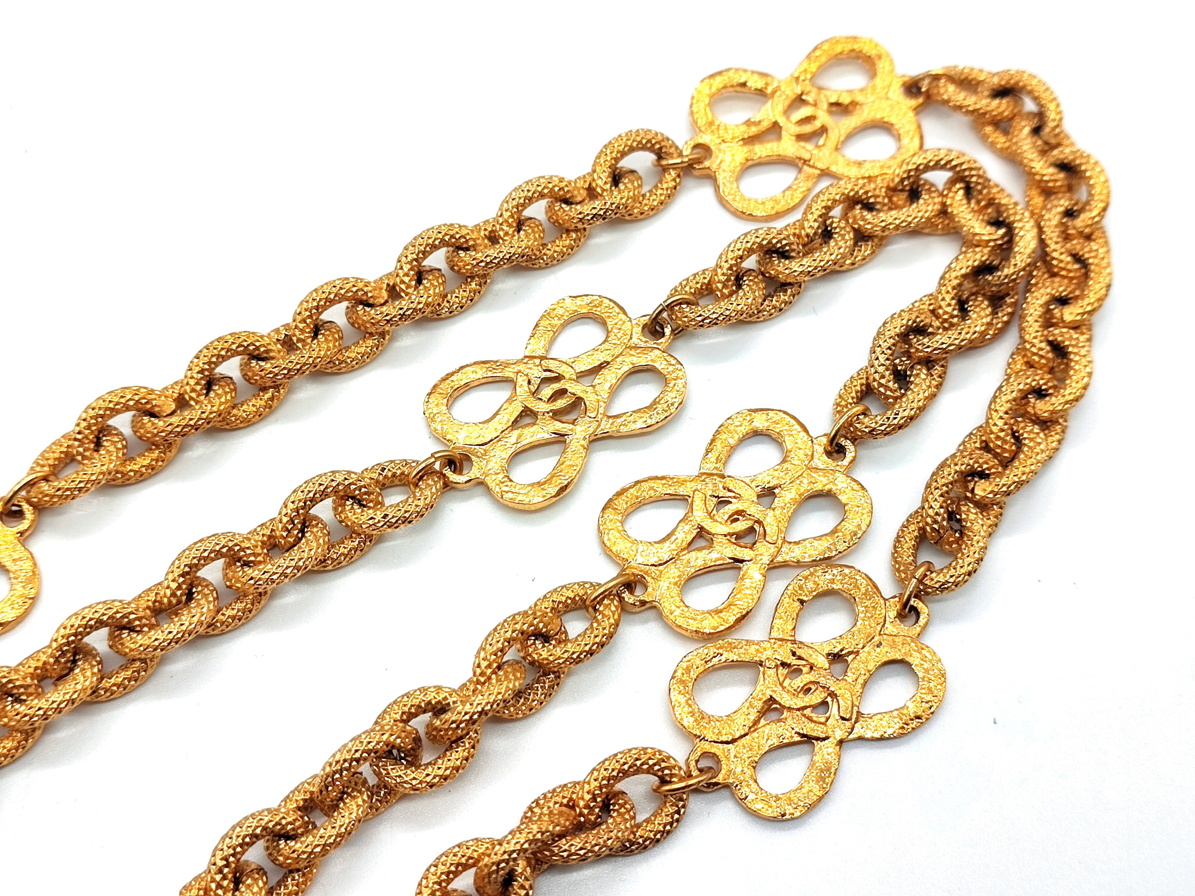 Coco Mark 6-strand necklace, total length approximately 84cm — view 9
