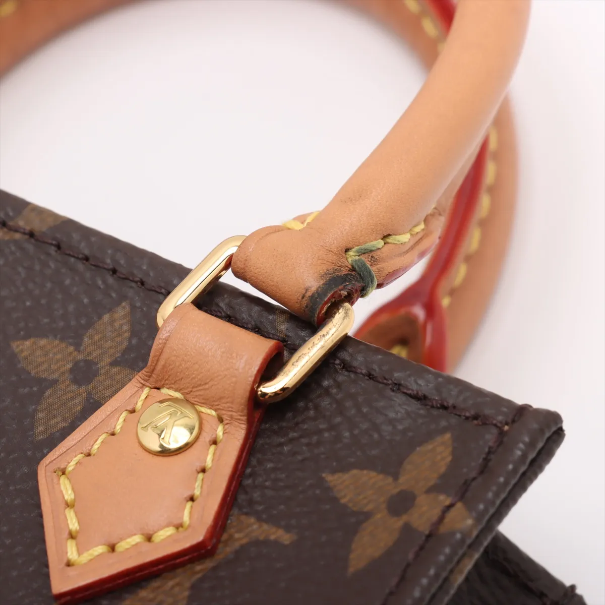 Monogram Petit Sac Plat M69442 SP4290 Brown RFID reaction available — view 12