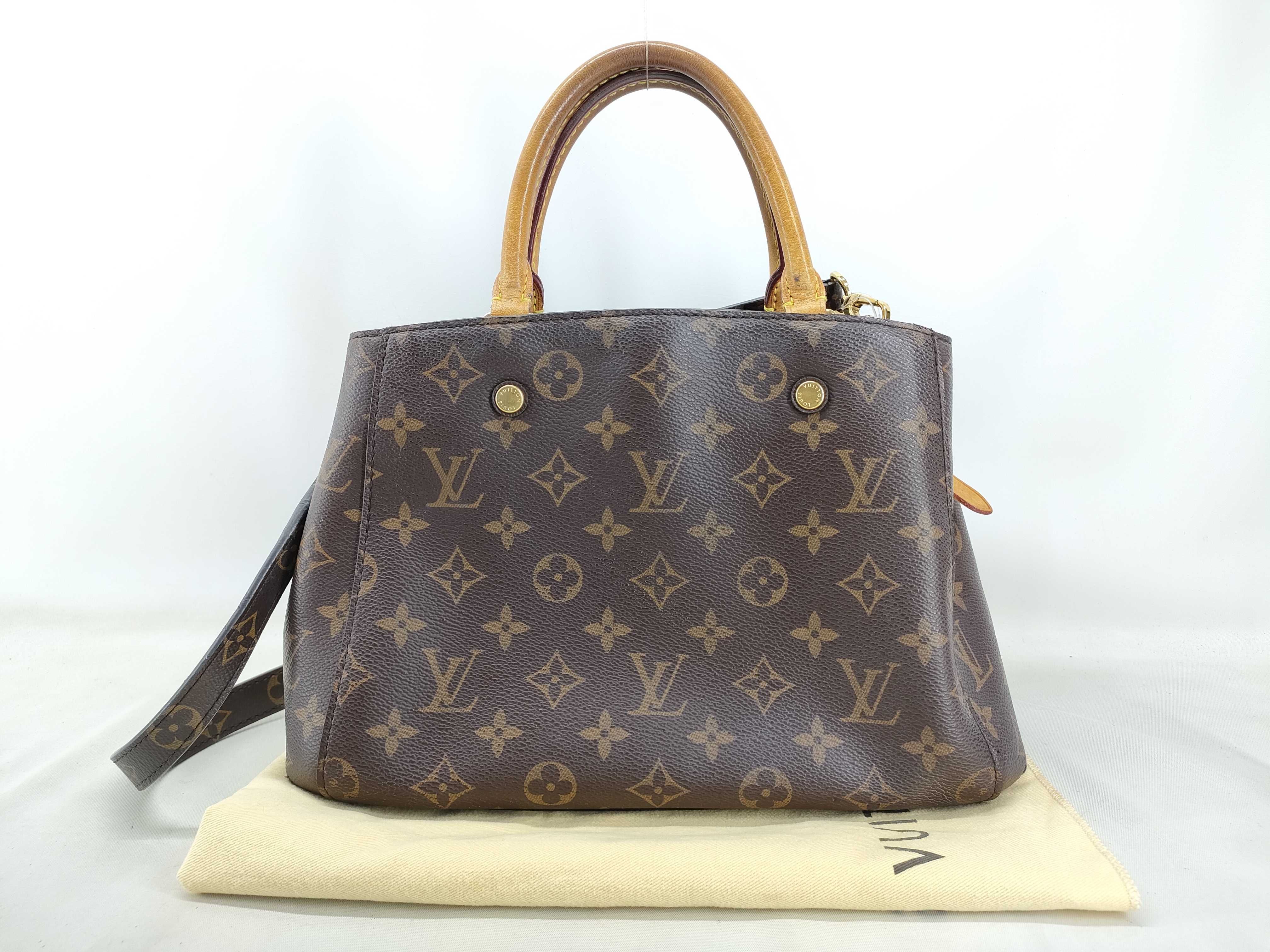 Monogram Montaigne 2-way Monogram Leather Hand