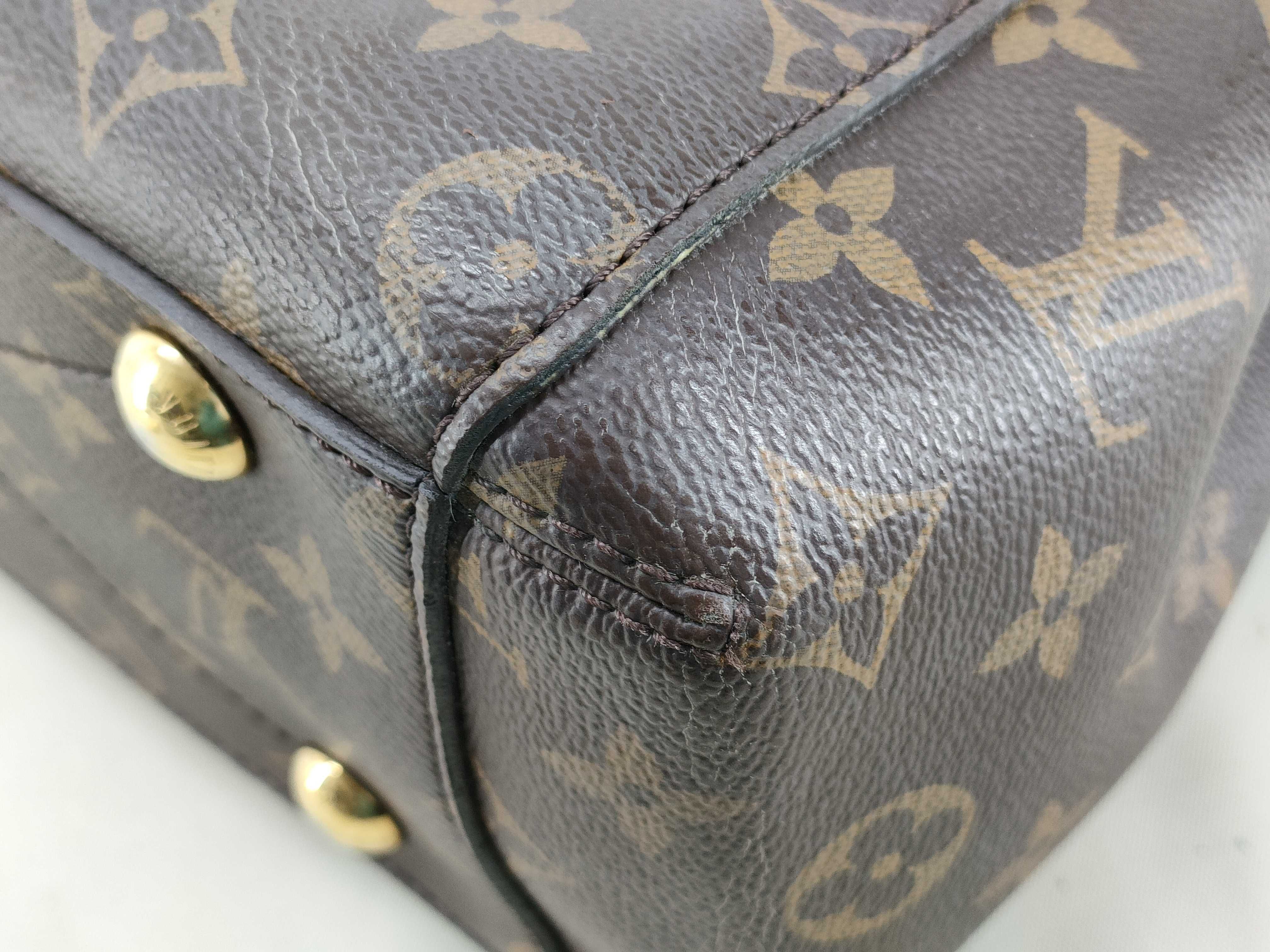Monogram Montaigne 2-way Monogram Leather Hand — view 4