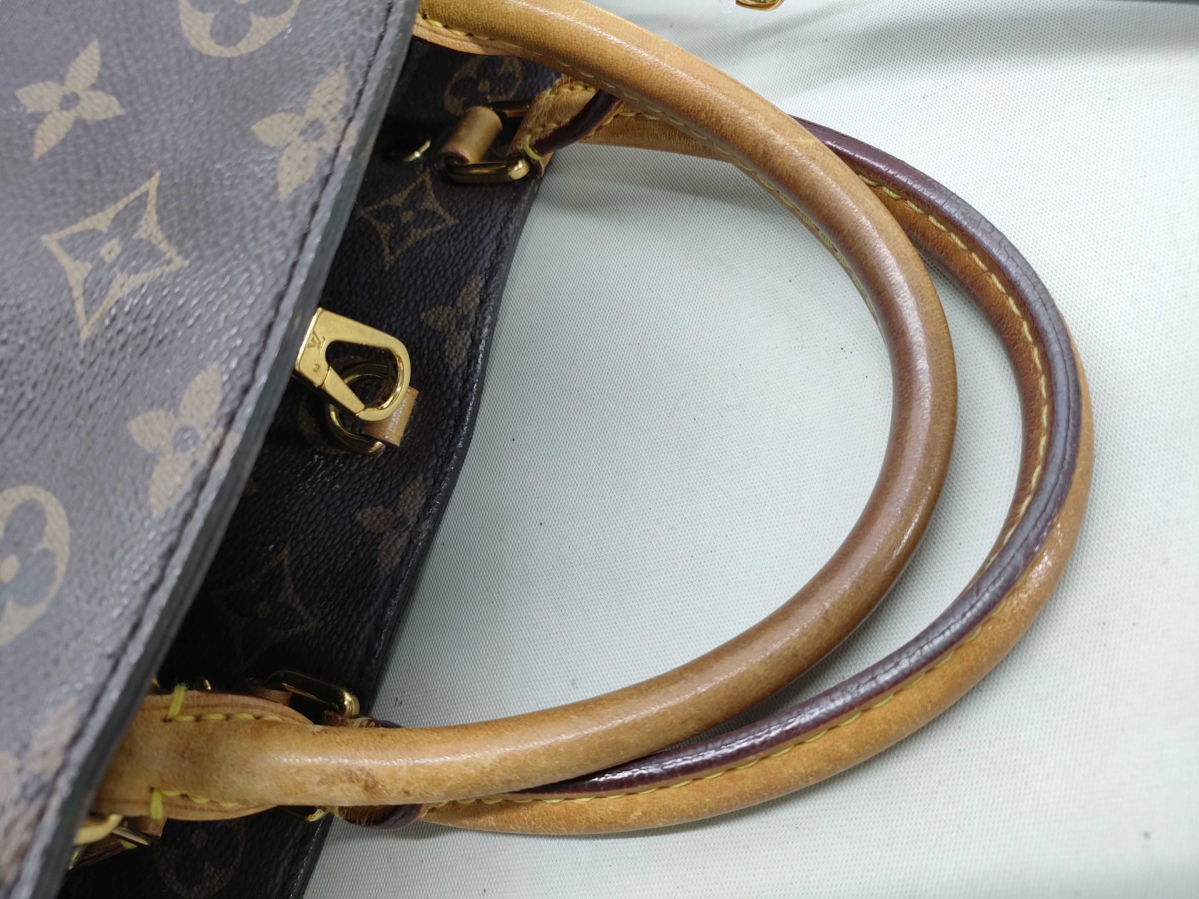 Monogram Montaigne 2-way Monogram Leather Hand — view 6