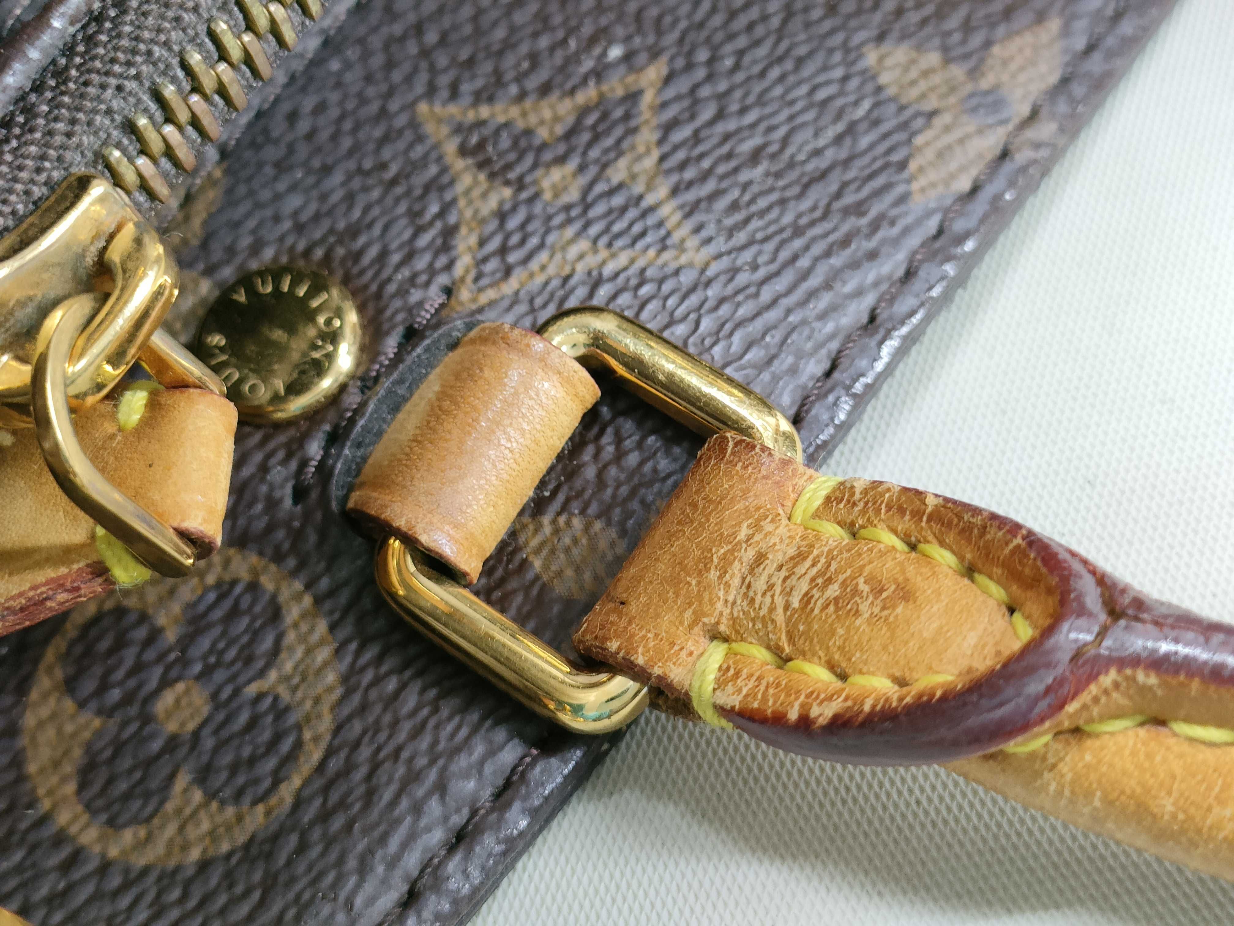 Monogram Montaigne 2-way Monogram Leather Hand — view 8