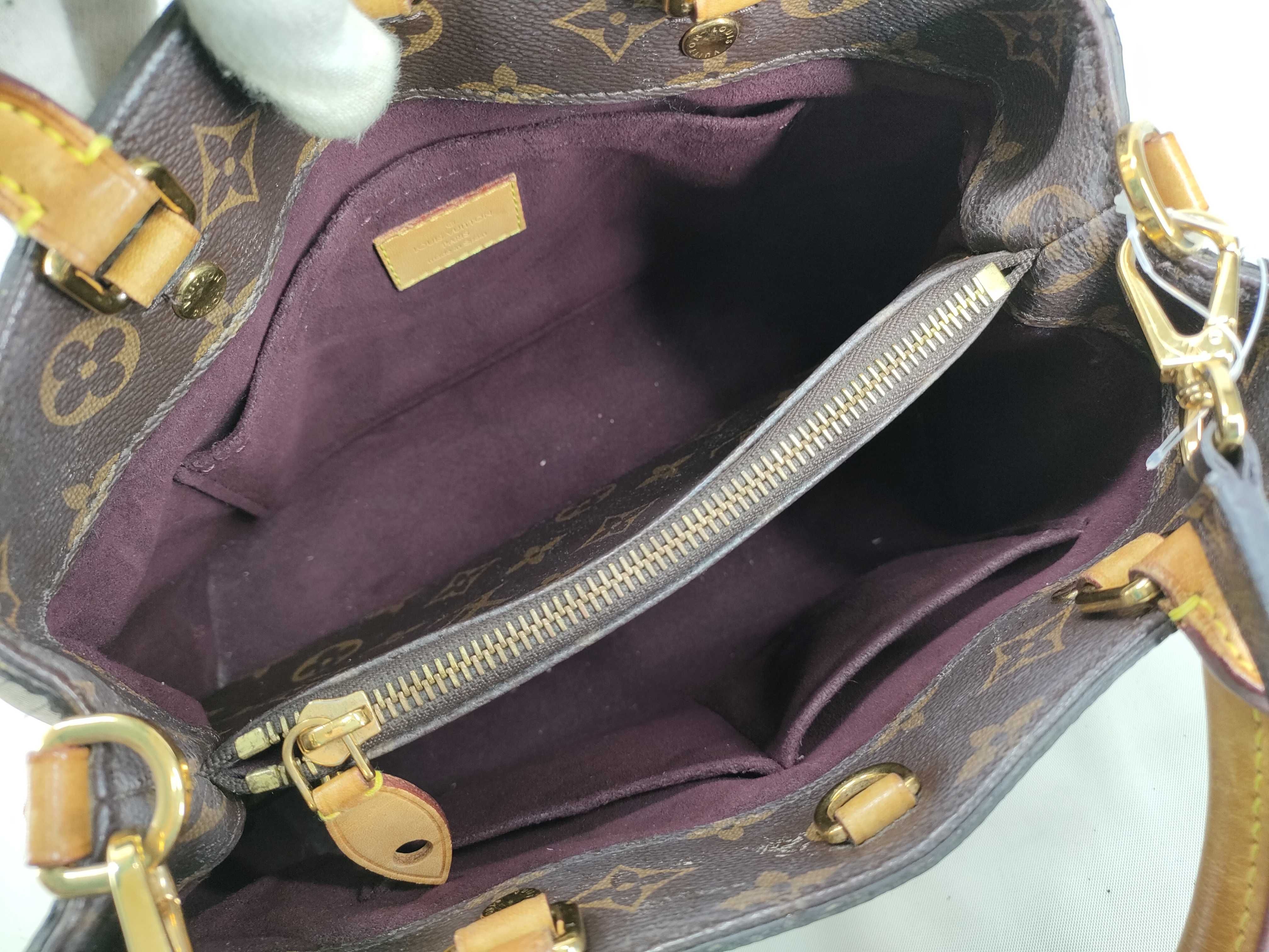 Monogram Montaigne 2-way Monogram Leather Hand — view 9