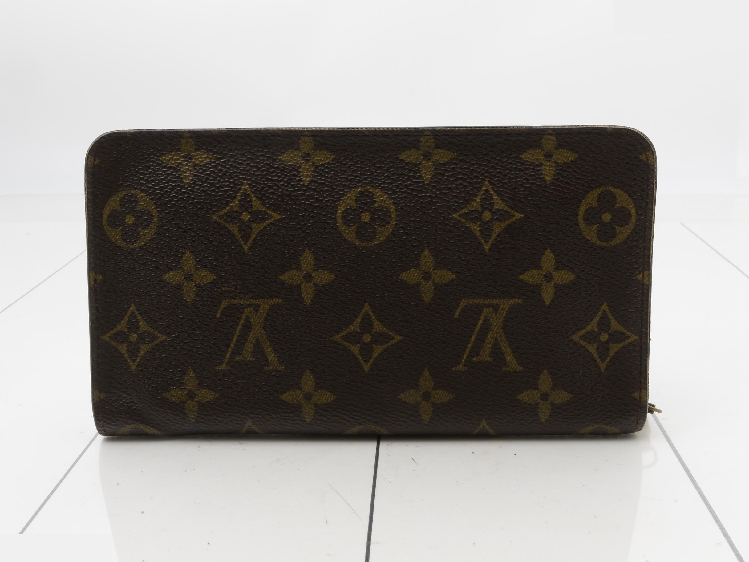 Monogram Portemonnaie Zip Round Zip Long Wallet — view 2