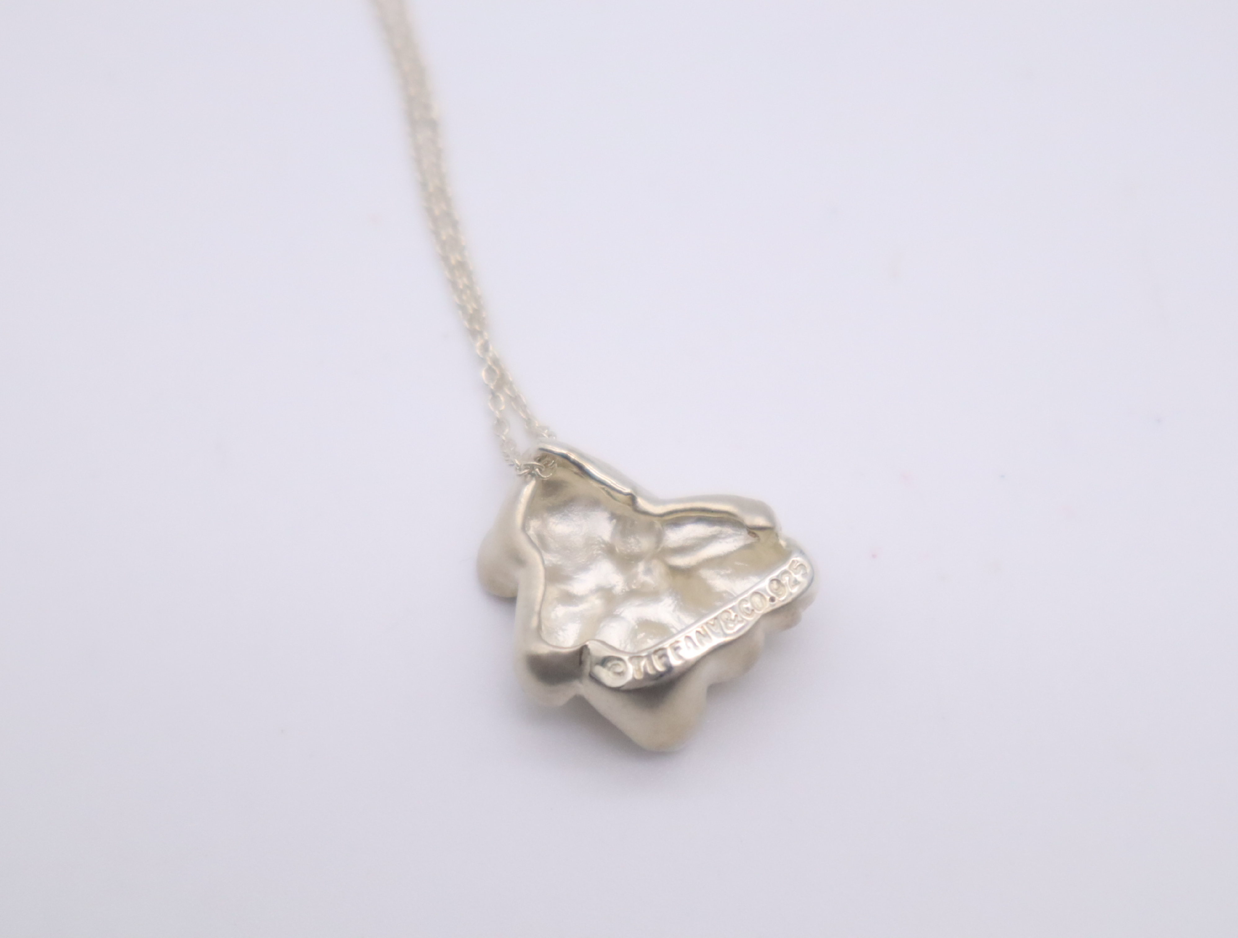 SV925 Teddy Bear Necklace with Storage Bag and Box — view 5