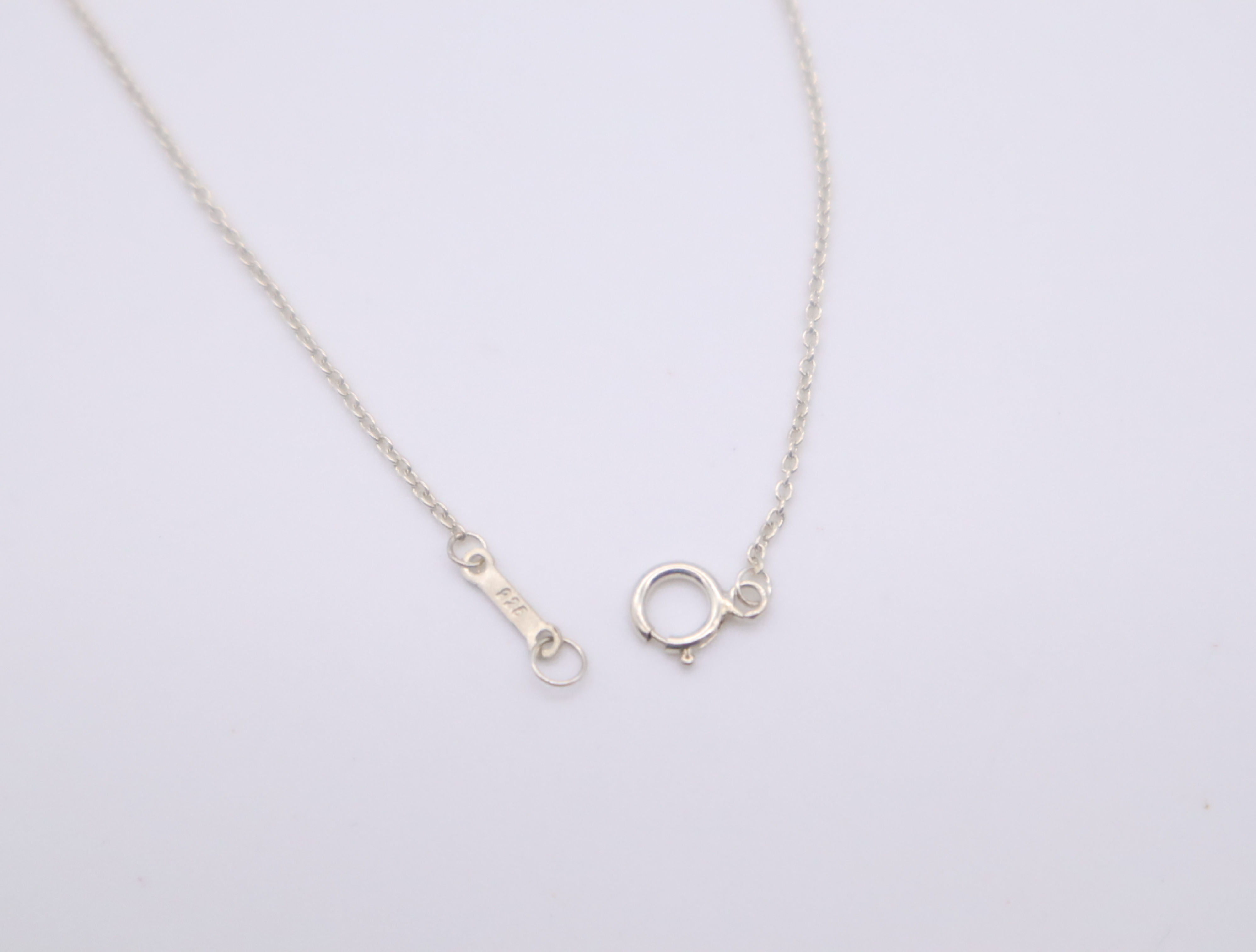 SV925 Teddy Bear Necklace with Storage Bag and Box — view 7