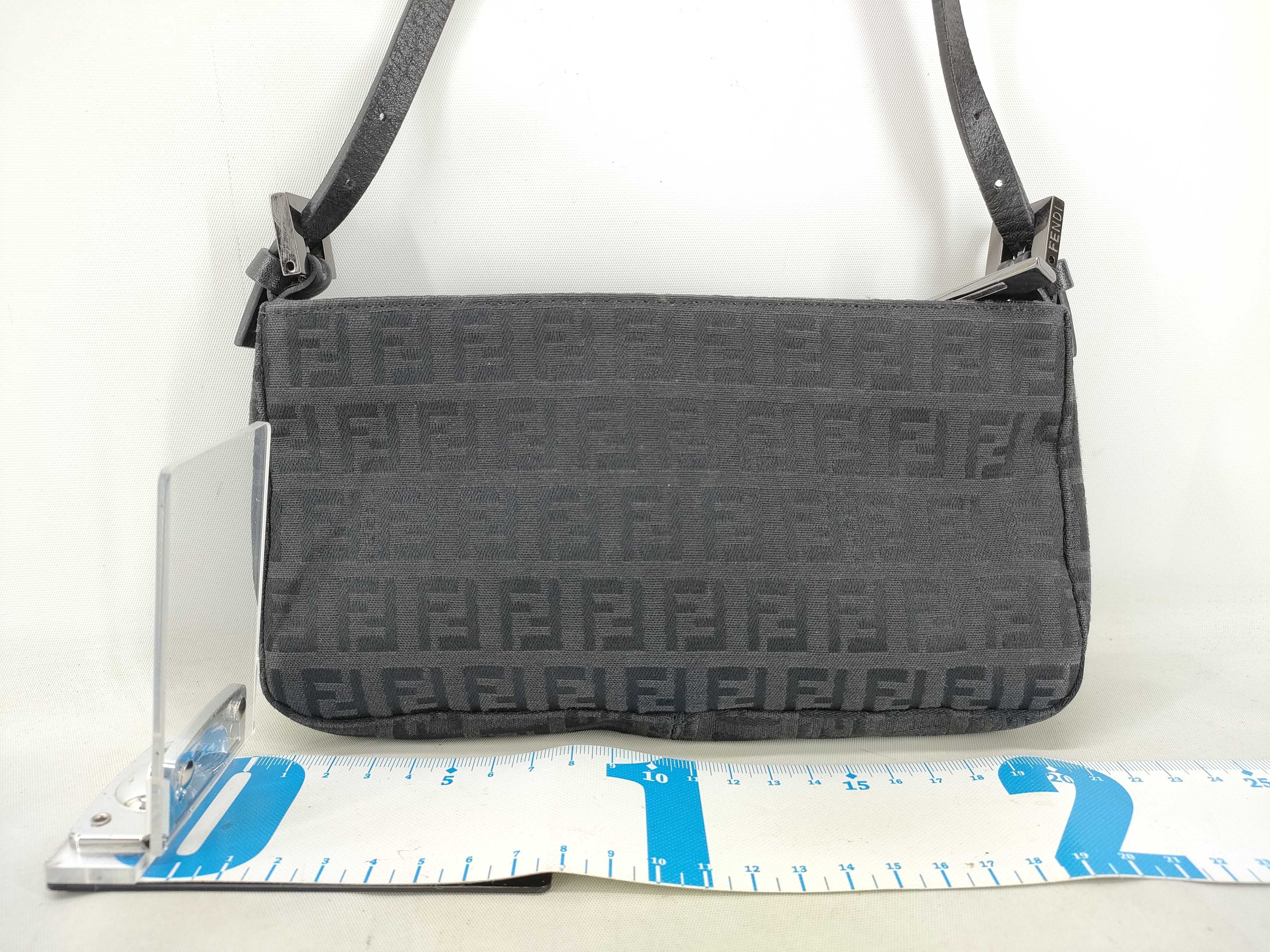 Zucca pattern Fendi Zucchino accessory pouch handbag — view 2
