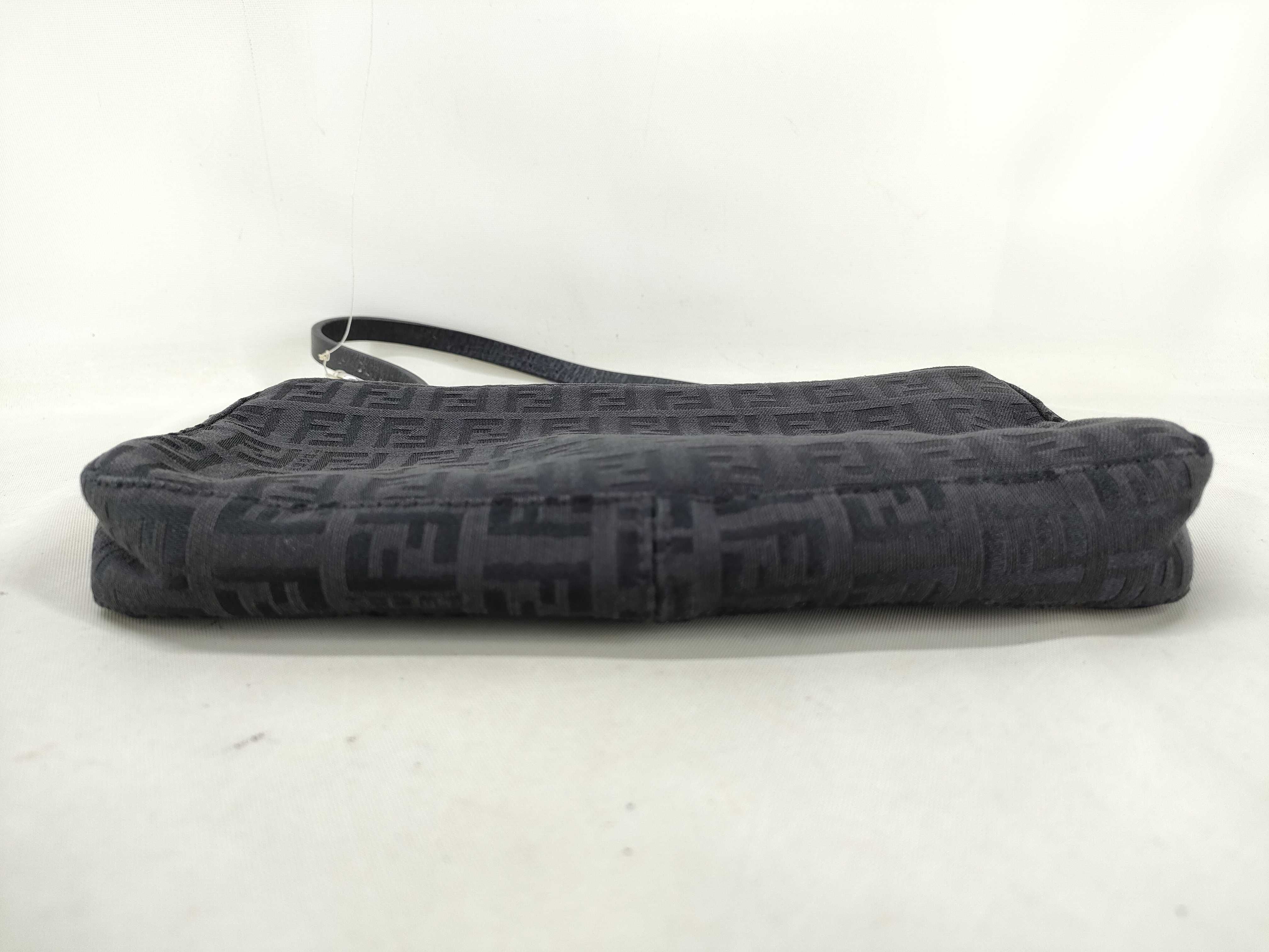 Zucca pattern Fendi Zucchino accessory pouch handbag — view 3