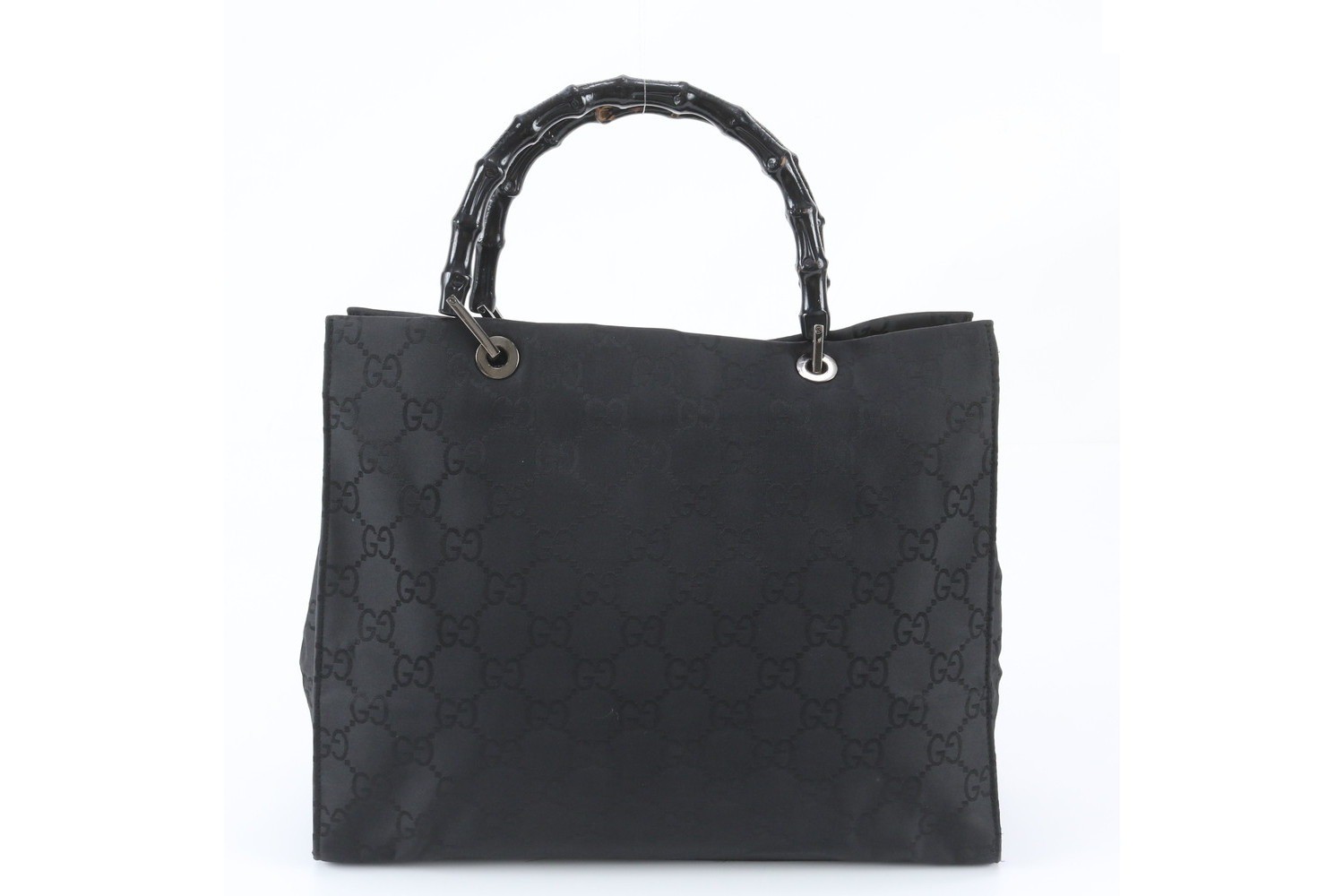 Bamboo GG Nylon 002 1010 Leather Tote Bag (Shoulder Bag) — view 3