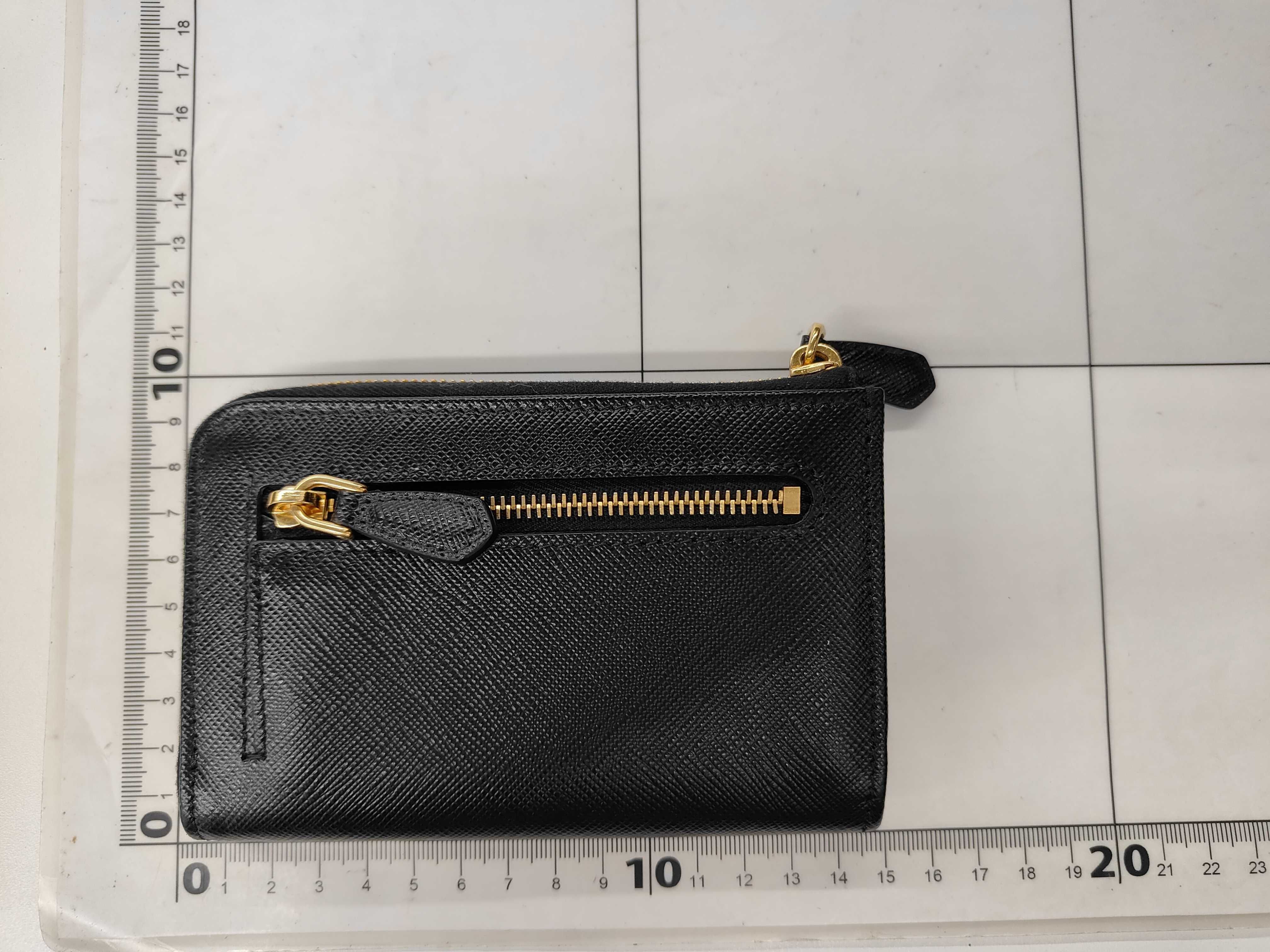 Saffiano Keyring Coin Case 1PP122 Coin Case — view 2