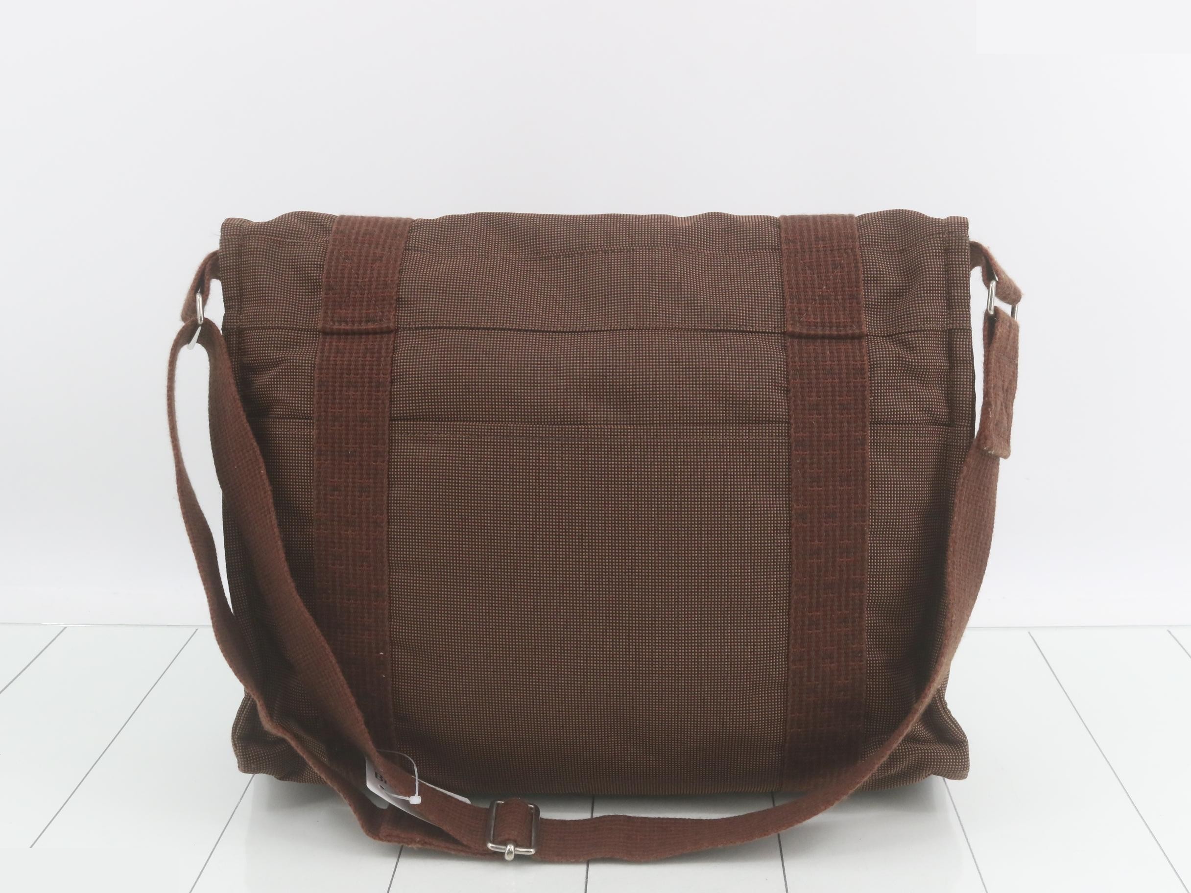 Herbag Cabas Canvas Brown — view 2