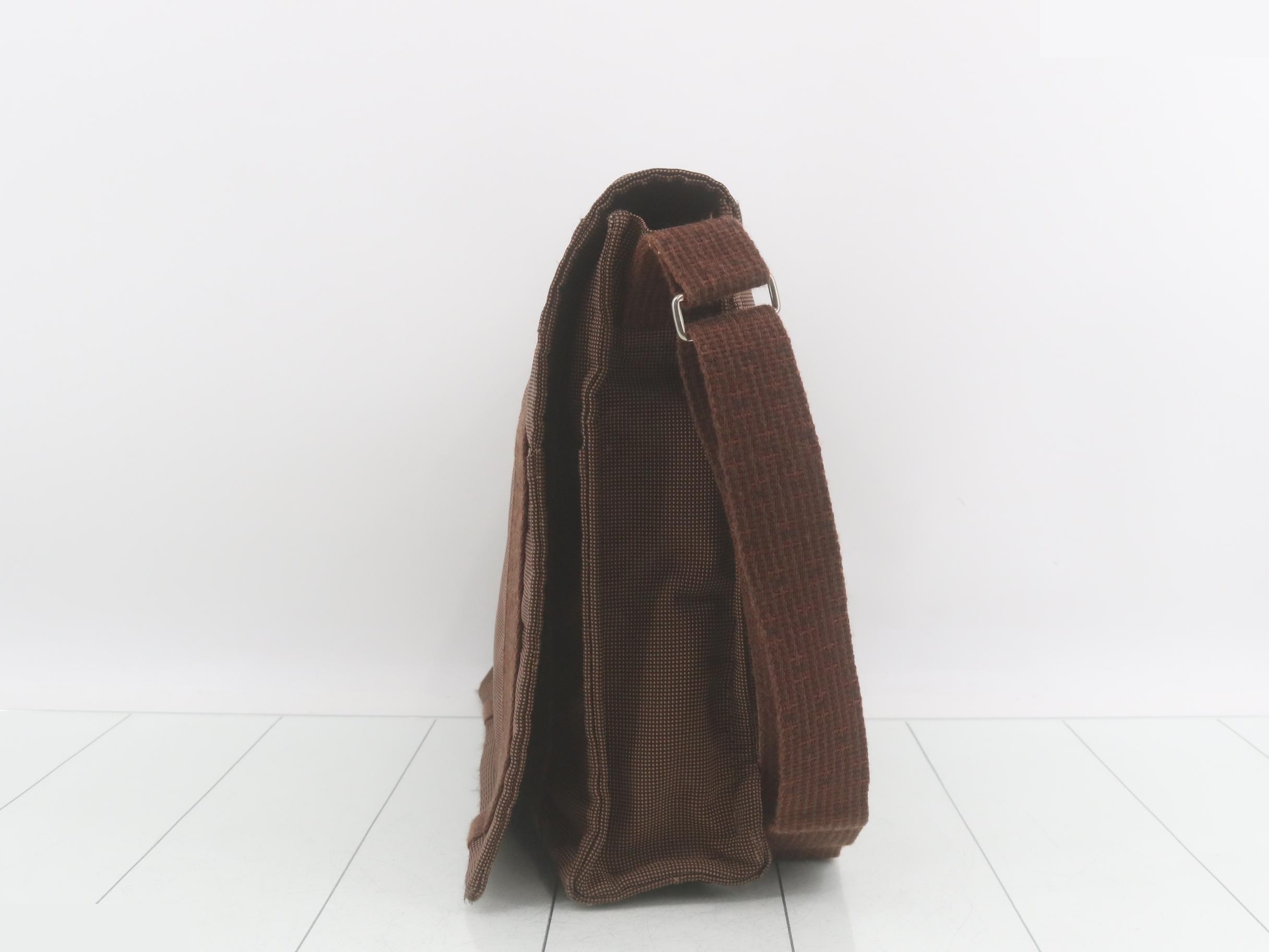 Herbag Cabas Canvas Brown — view 3