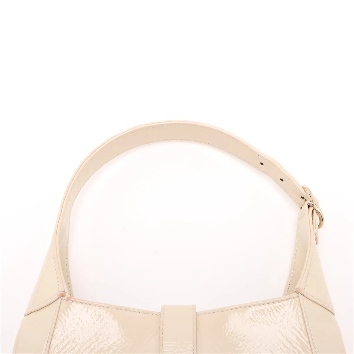Jackie patent leather 2WAY shoulder bag beige 782849 — view 6
