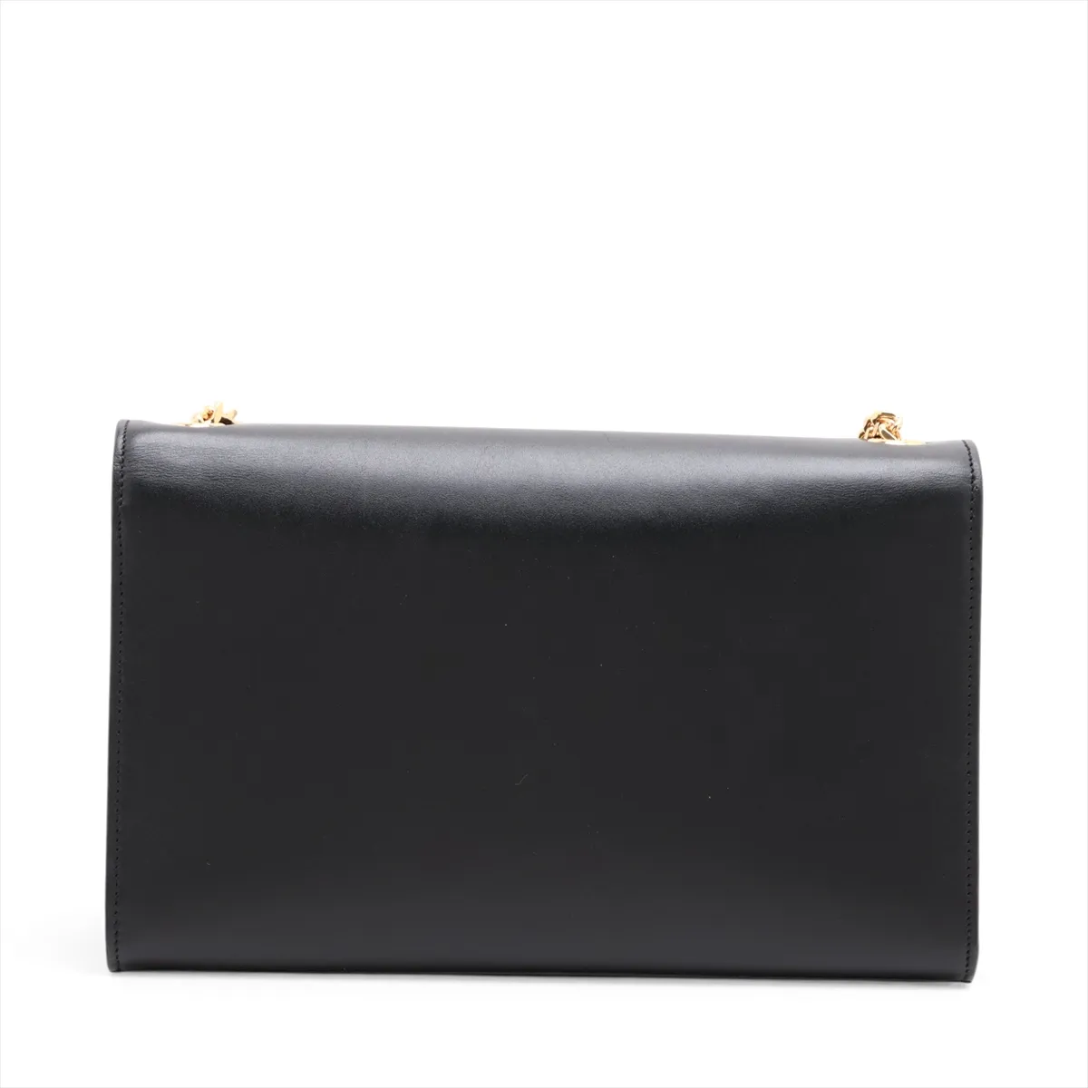 Classic Kate Leather Chain Shoulder Bag, Black 354119 — view 2