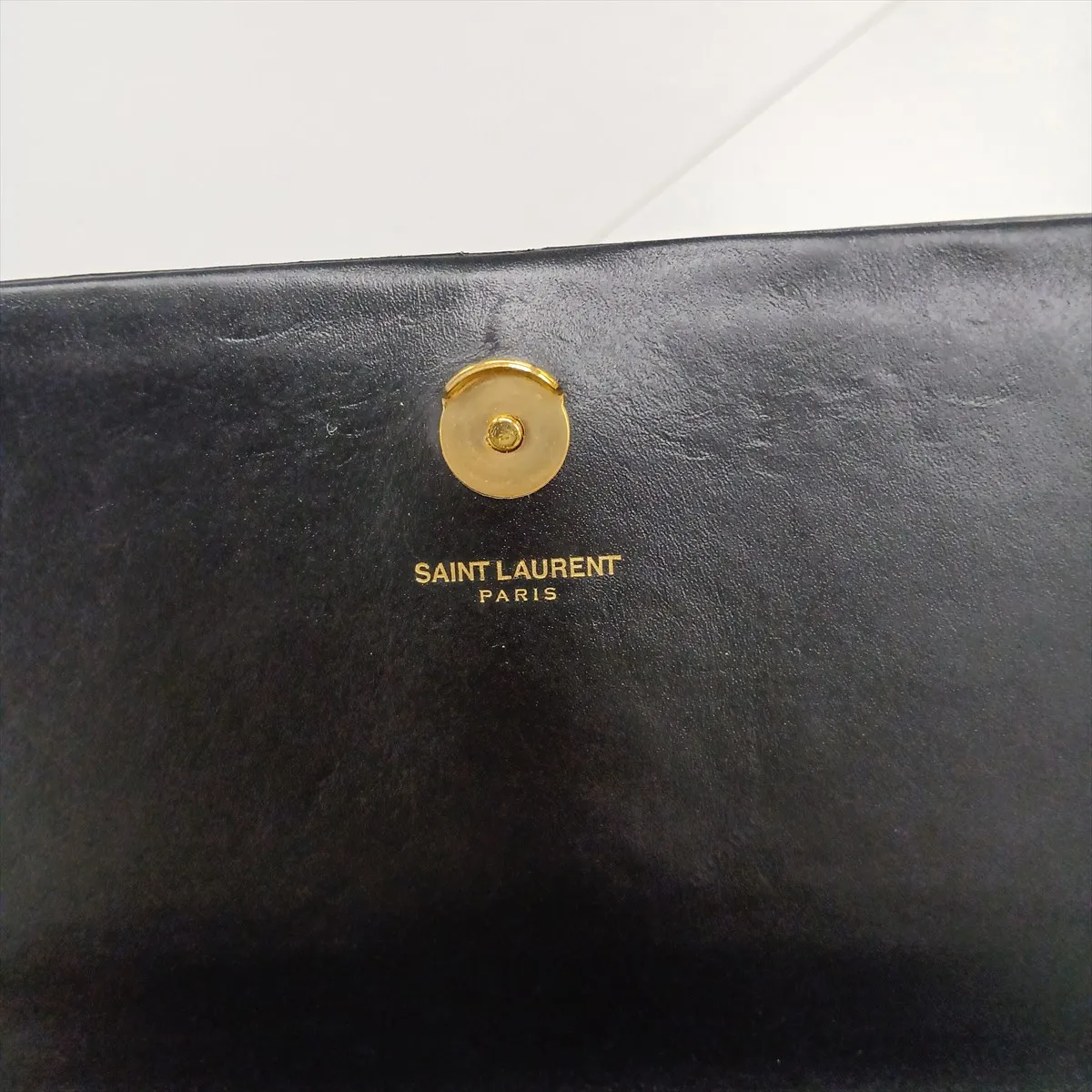 Classic Kate Leather Chain Shoulder Bag, Black 354119 — view 9