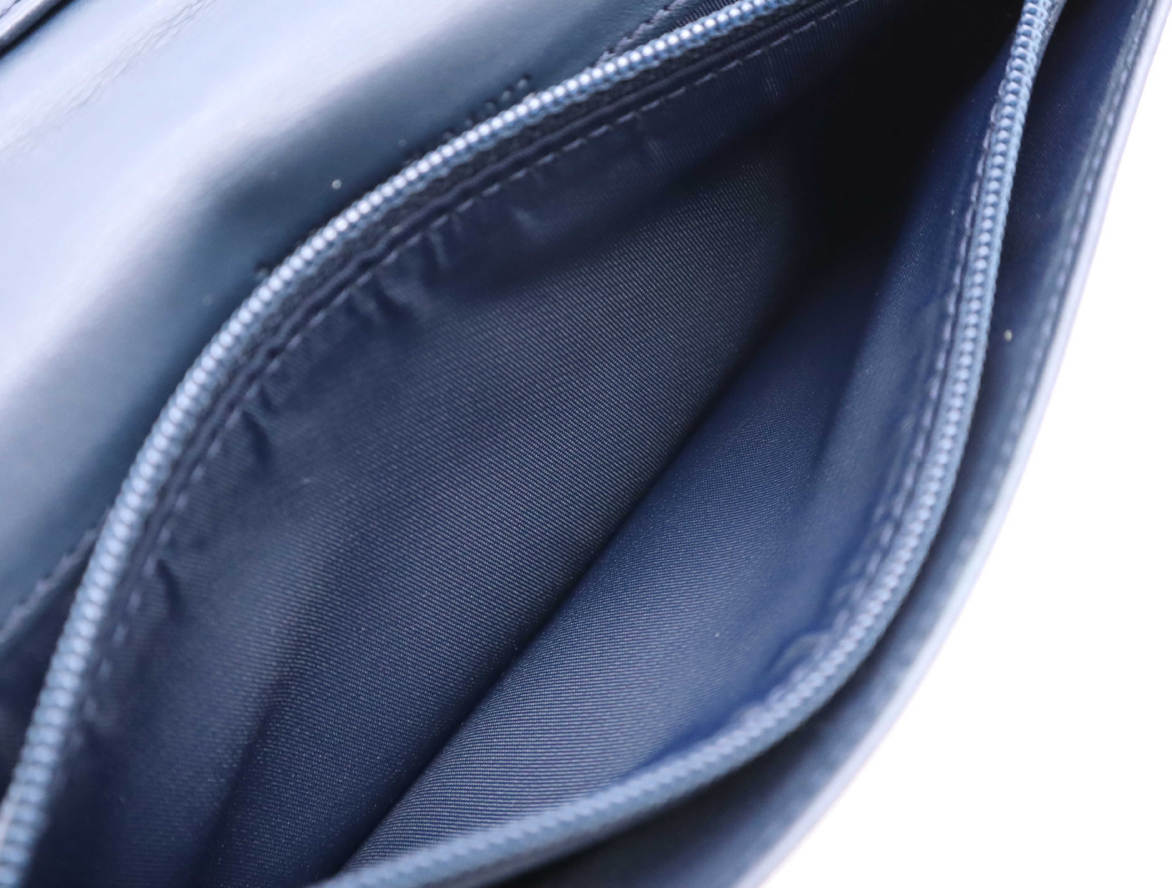 Canvas Trotter Long Wallet, Blue — view 11