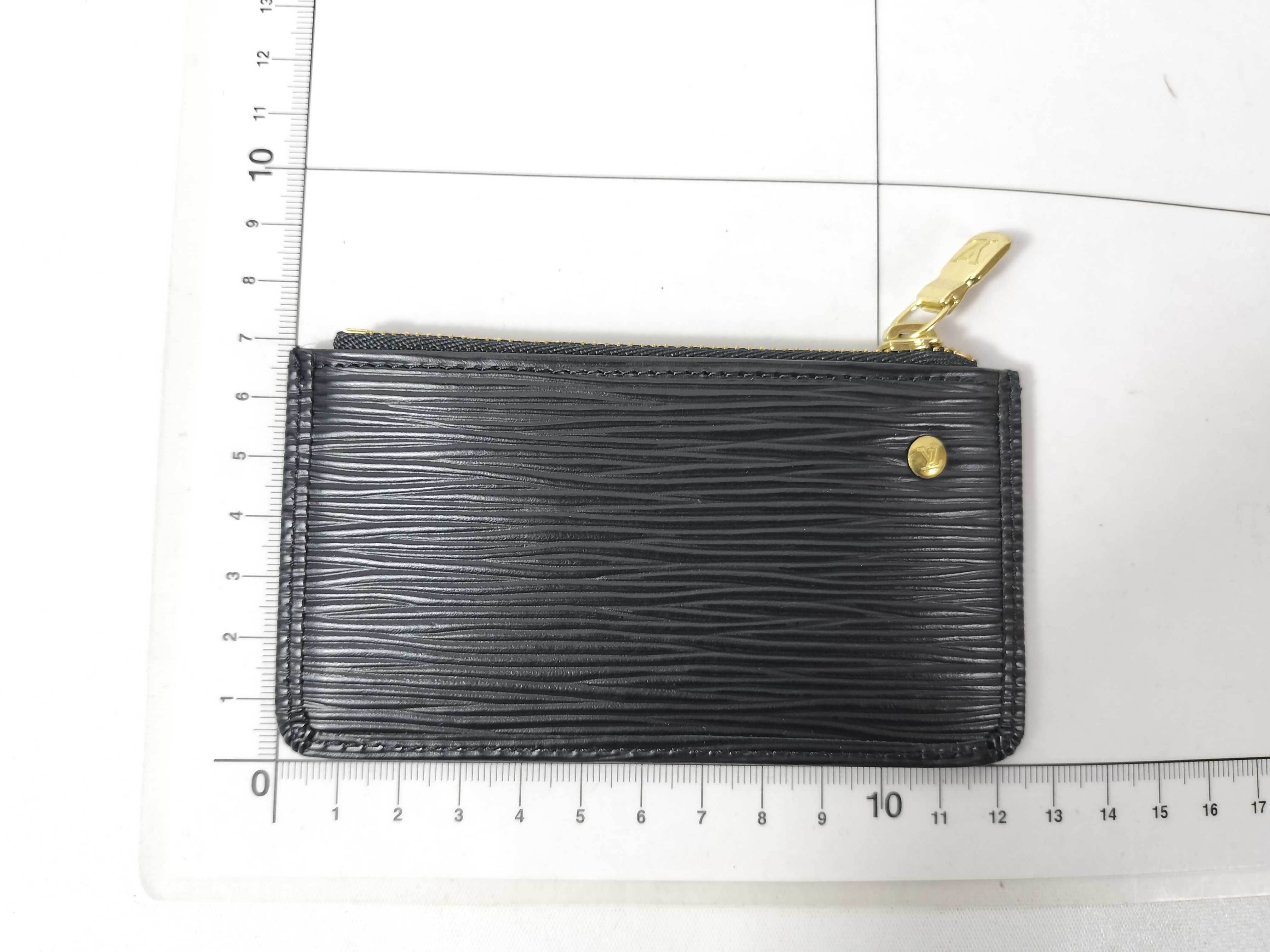 Epi Louis Vuitton Epi Pochette Cle Coin Case — view 2