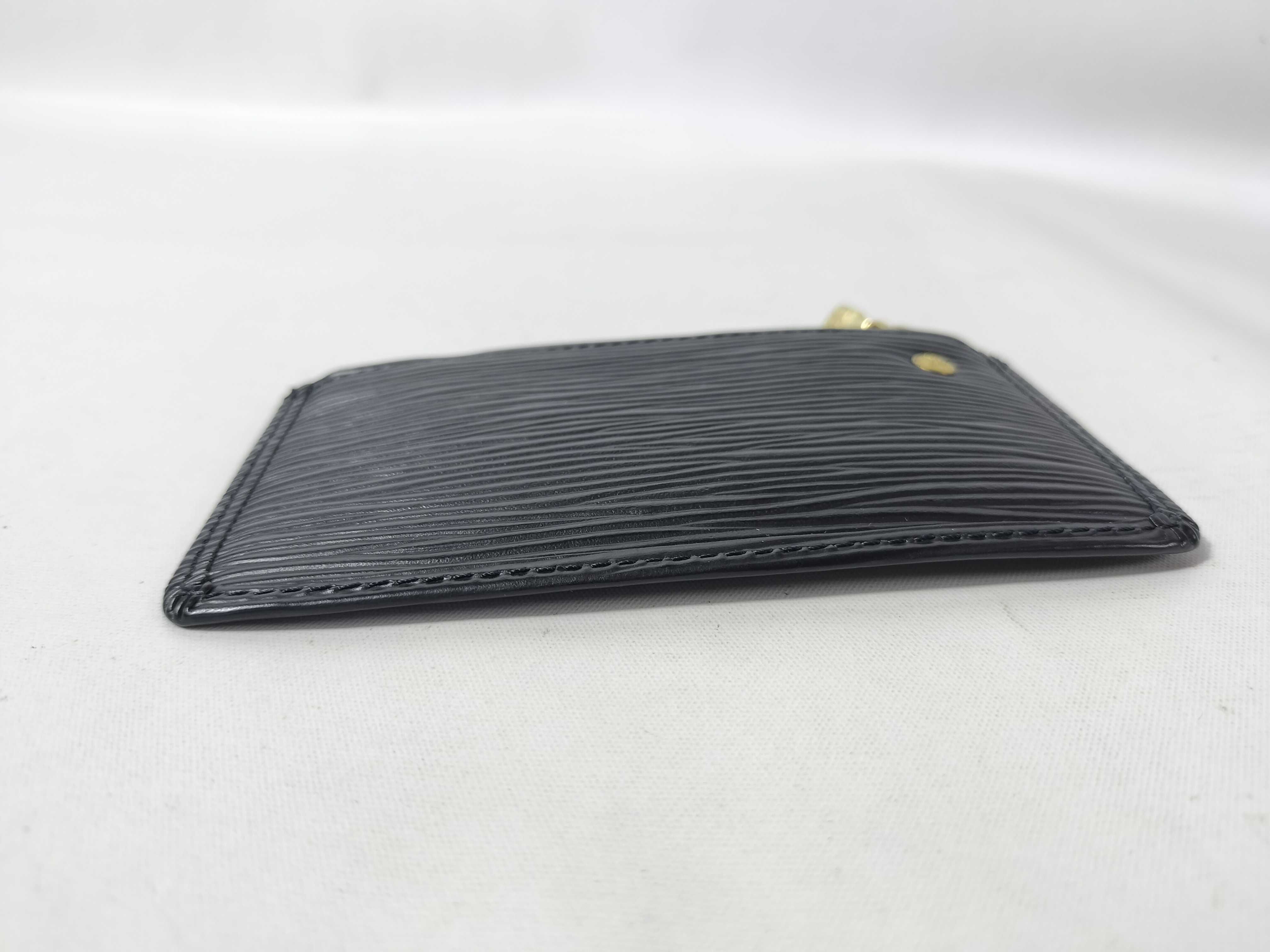 Epi Louis Vuitton Epi Pochette Cle Coin Case — view 4
