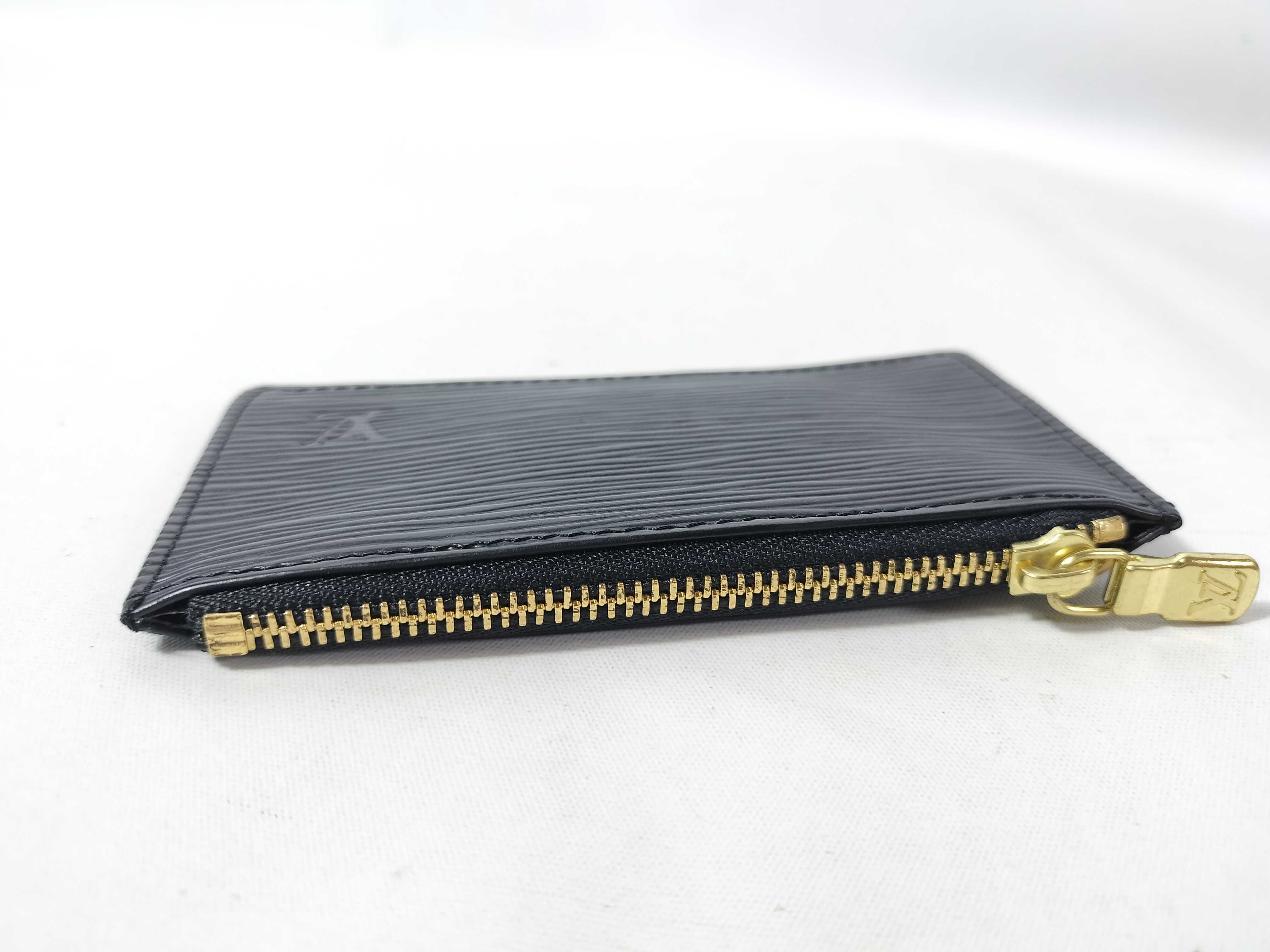 Epi Louis Vuitton Epi Pochette Cle Coin Case — view 5