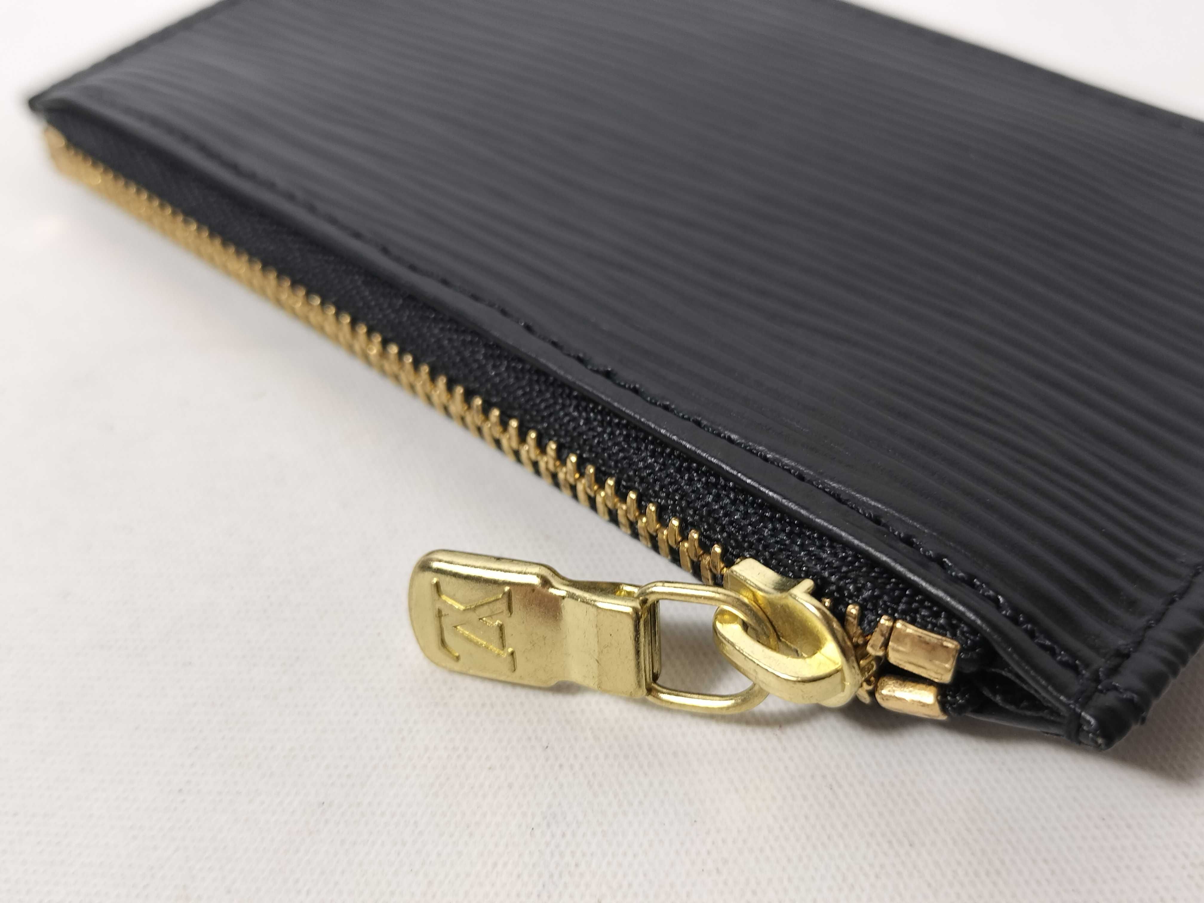Epi Louis Vuitton Epi Pochette Cle Coin Case — view 6