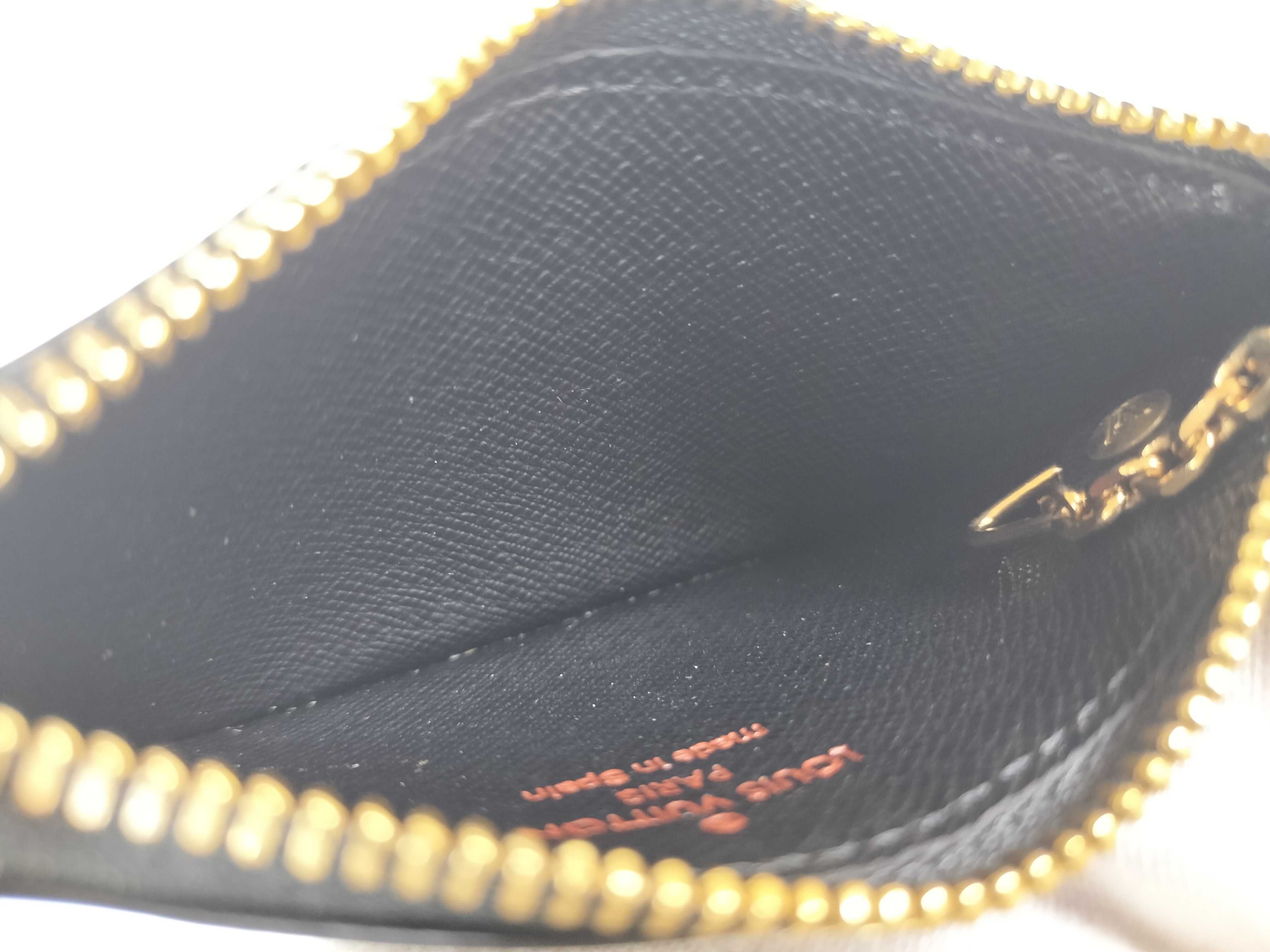 Epi Louis Vuitton Epi Pochette Cle Coin Case — view 9