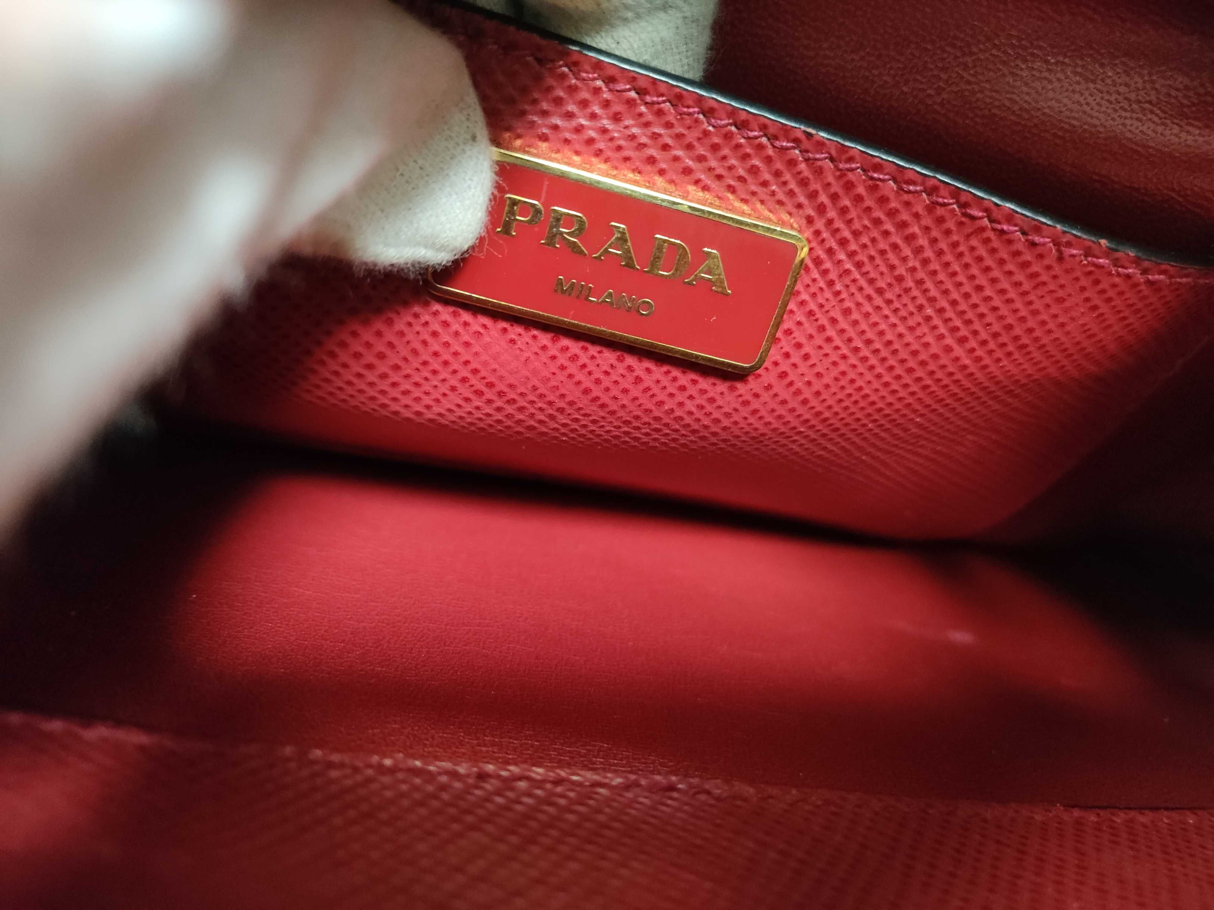Red Saffiano Tote Bag — view 13