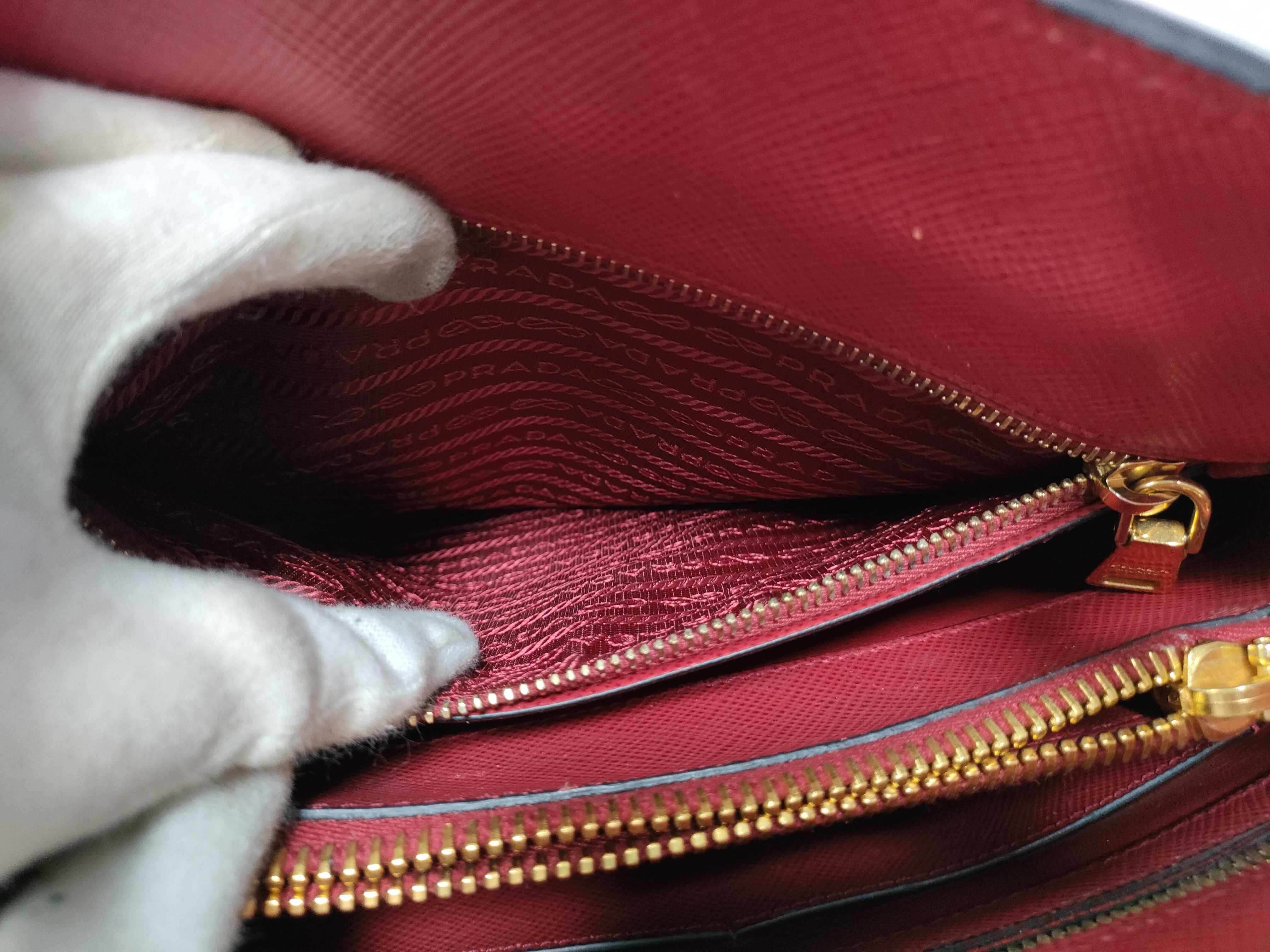 Red Saffiano Tote Bag — view 14
