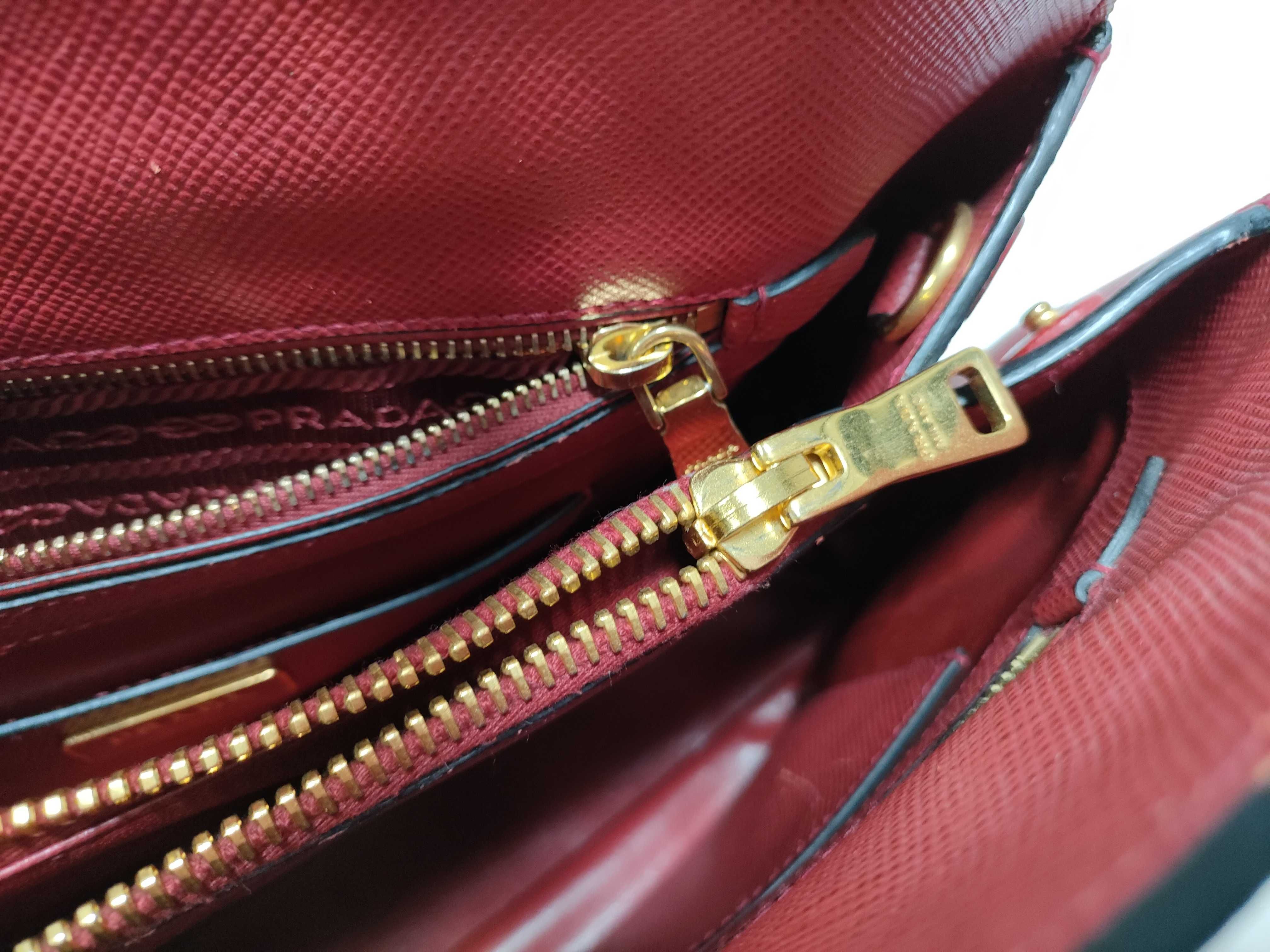 Red Saffiano Tote Bag — view 15