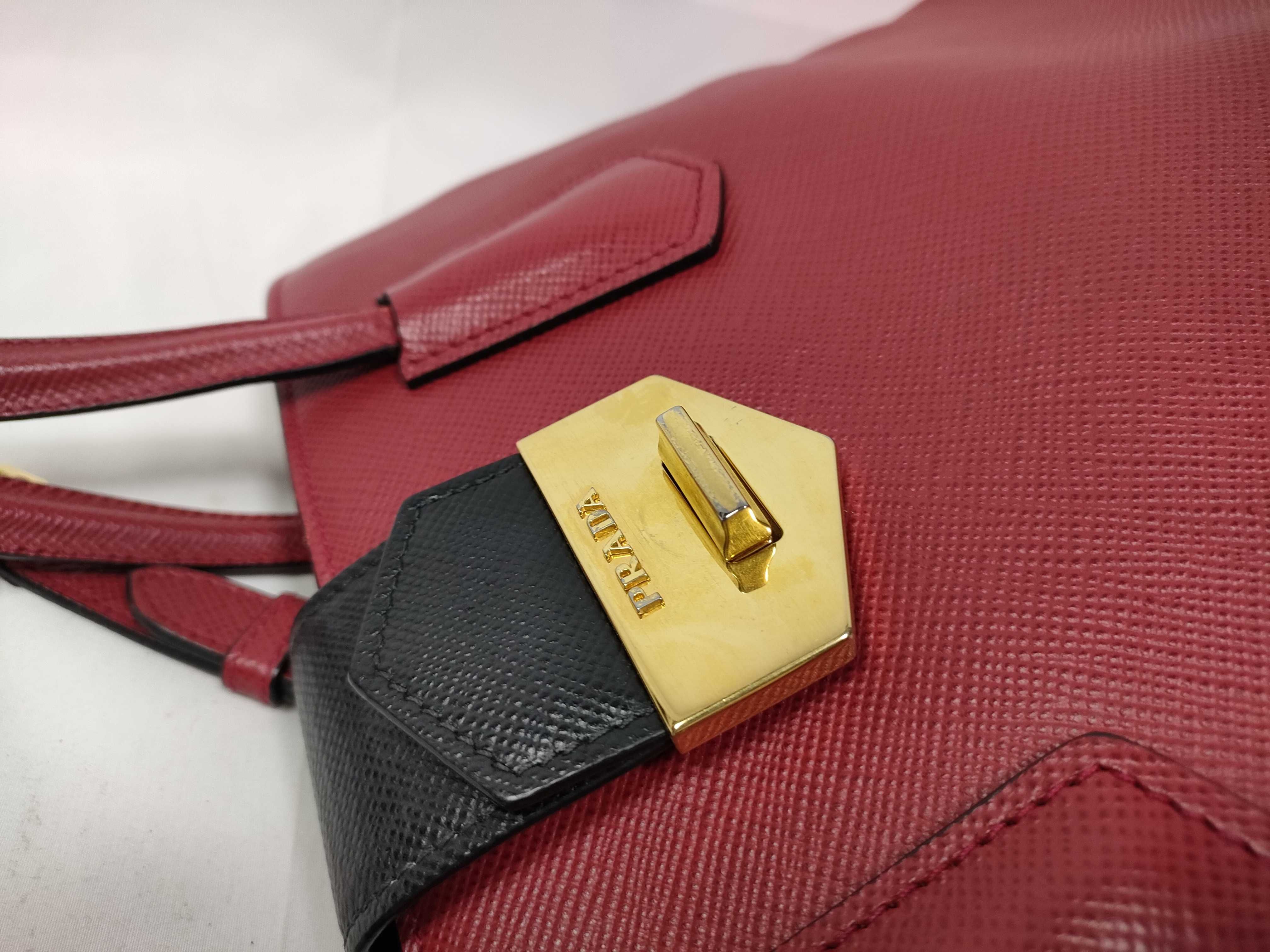 Red Saffiano Tote Bag — view 6