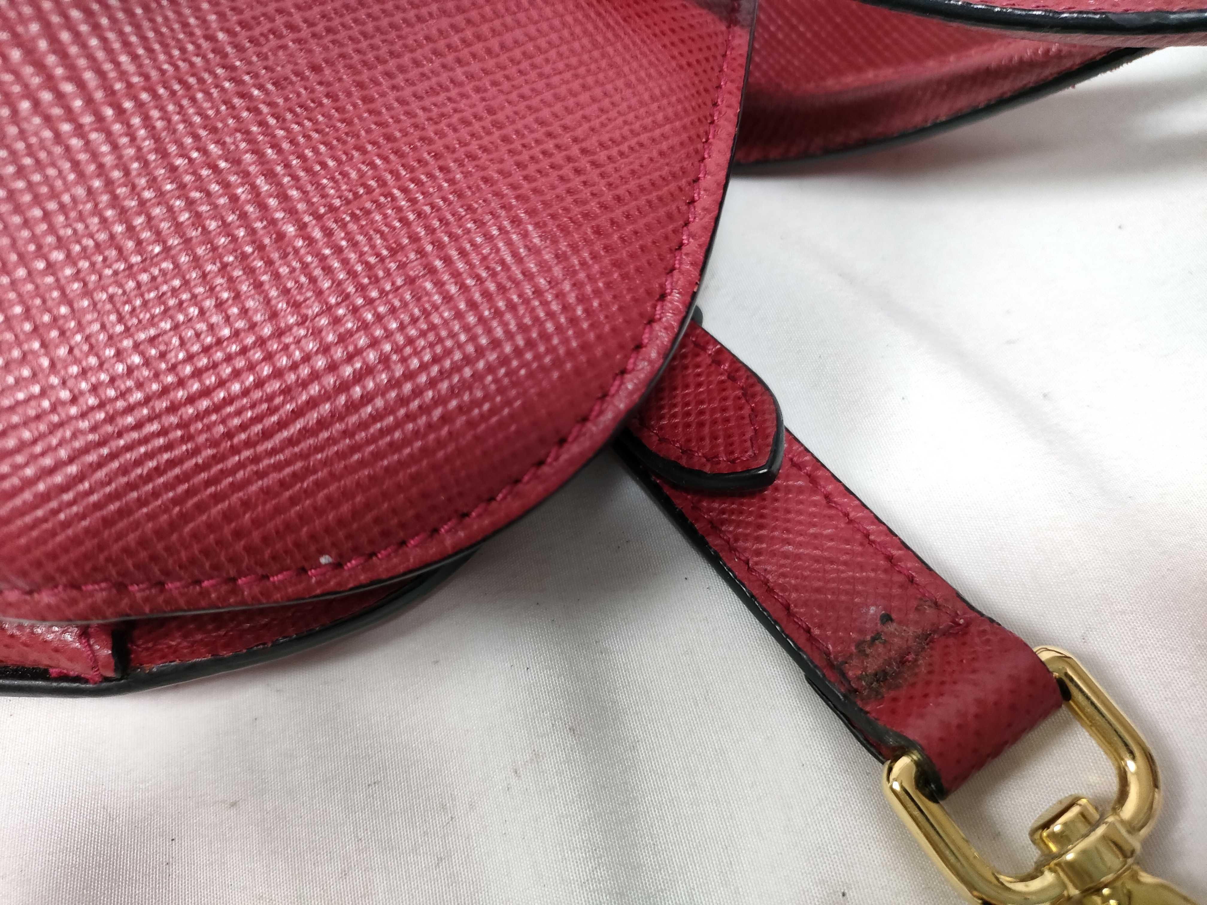 Red Saffiano Tote Bag — view 7