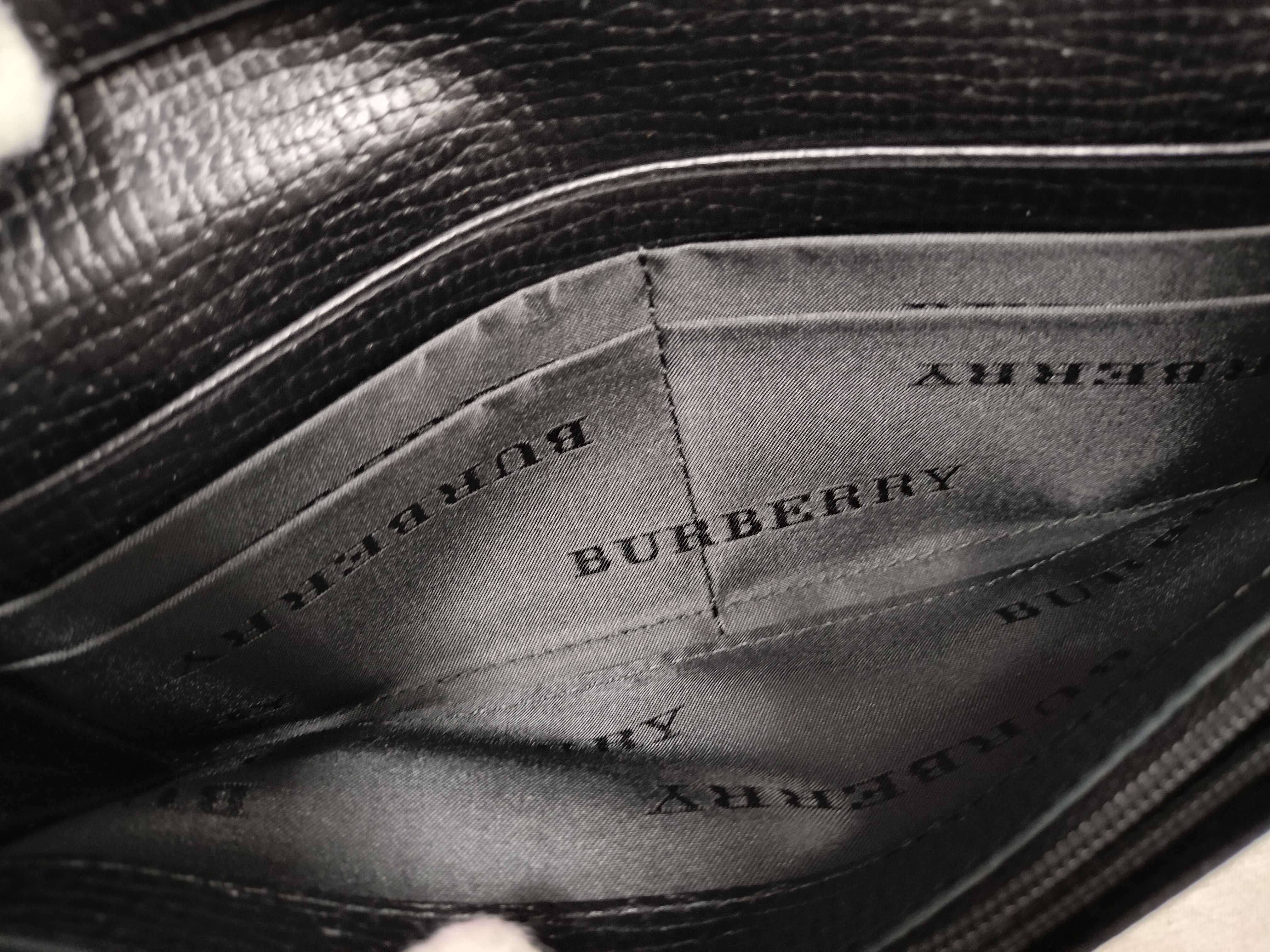 Leather Logo Long Wallet, Excellent Condition — view 12