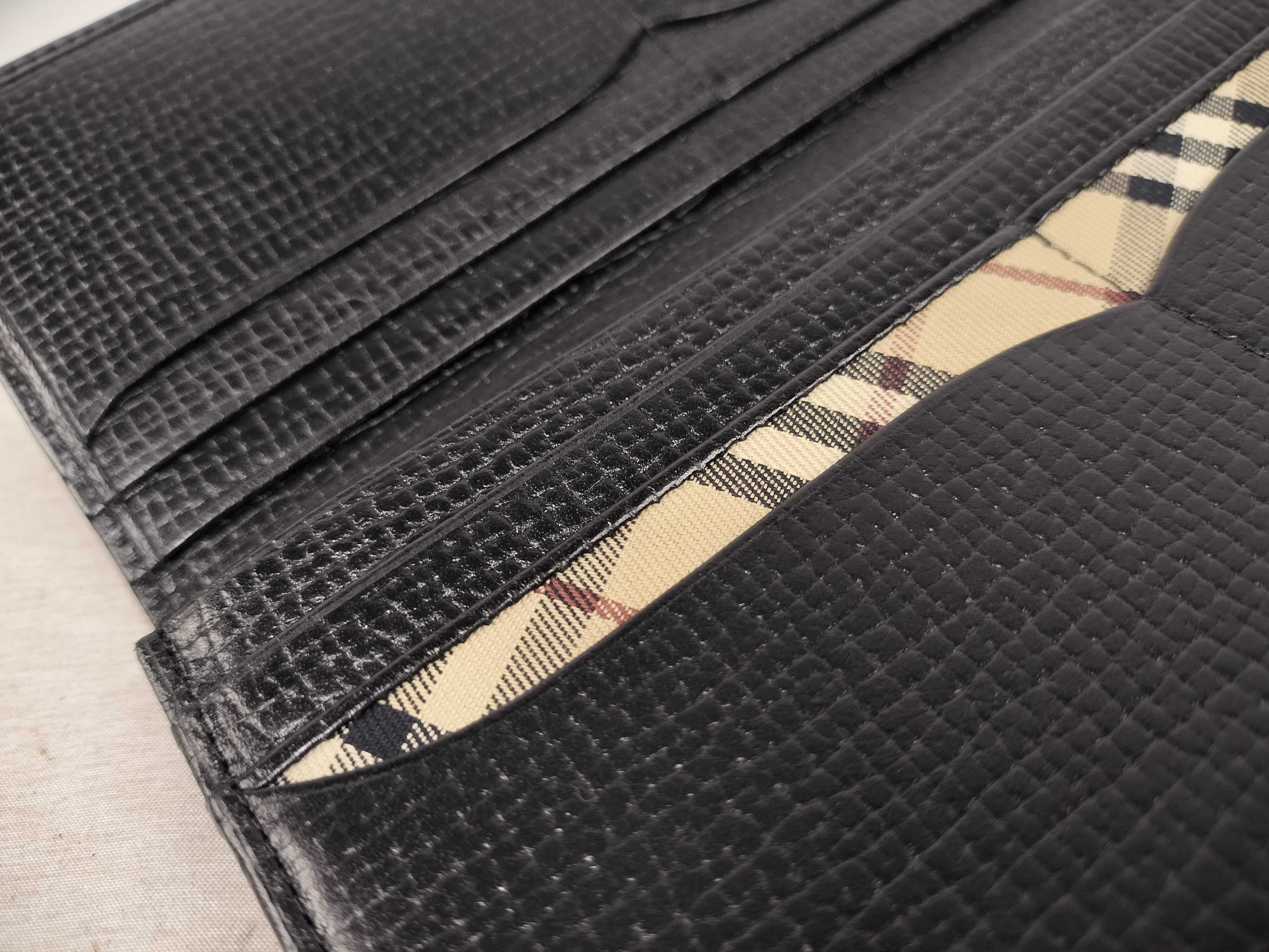 Leather Logo Long Wallet, Excellent Condition — view 15
